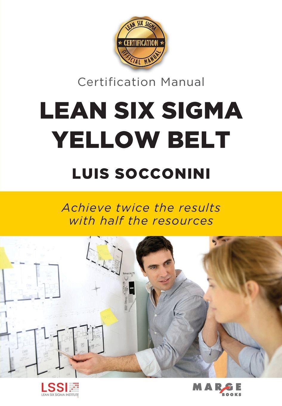 Vorderes Coverbild Lean Six Sigma Yellow Belt. Certification Manual