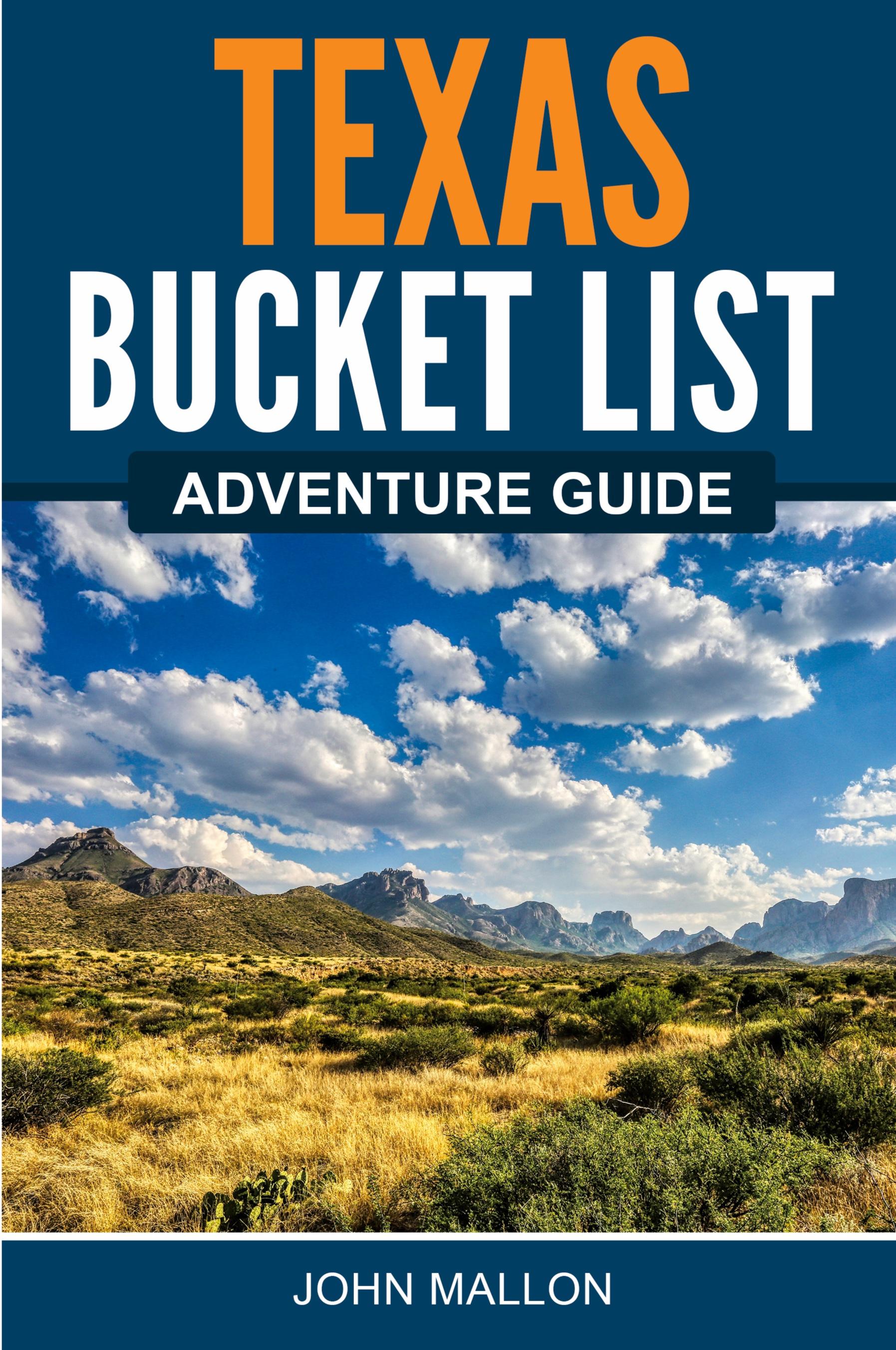 Vorderes Coverbild Texas Bucket List Adventure Guide