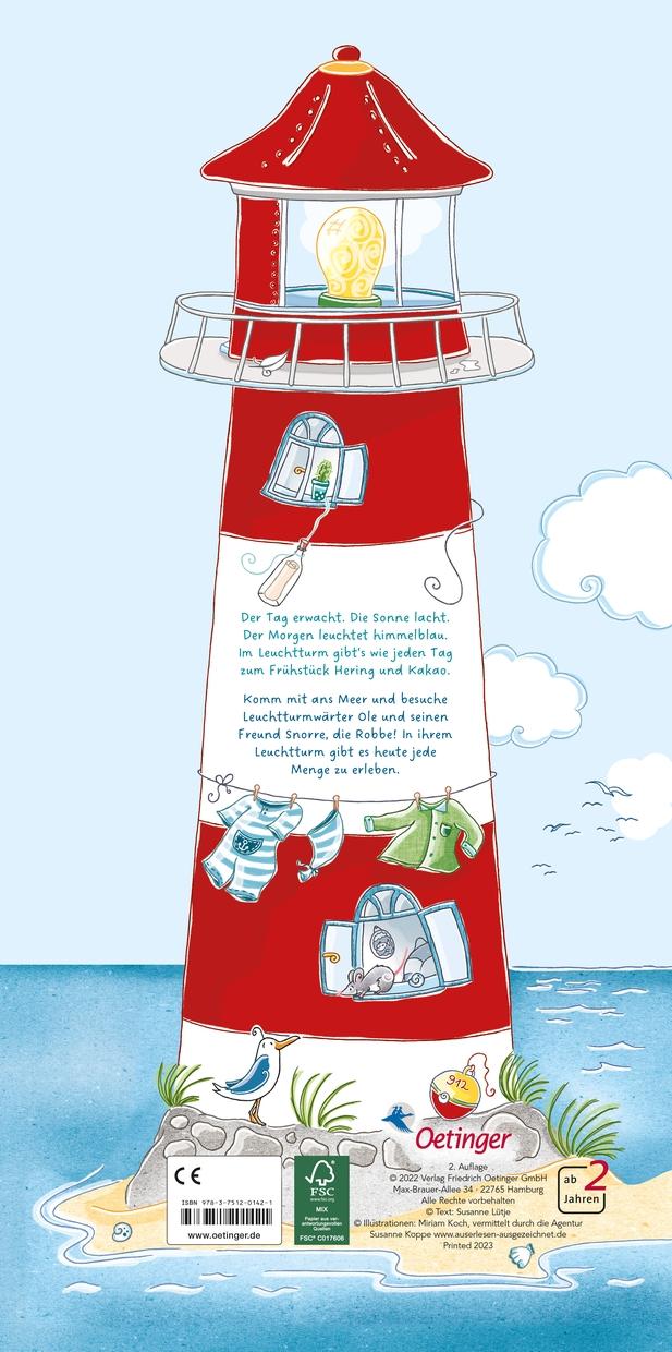 Rückseitencover Ein Tag im Leuchtturm