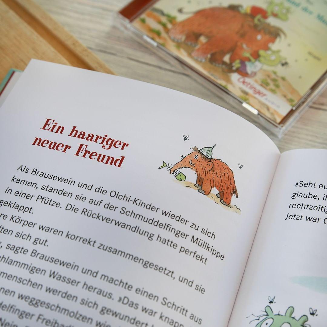 Beispielinhalt (Bild) Die Olchis im Land der Mammuts