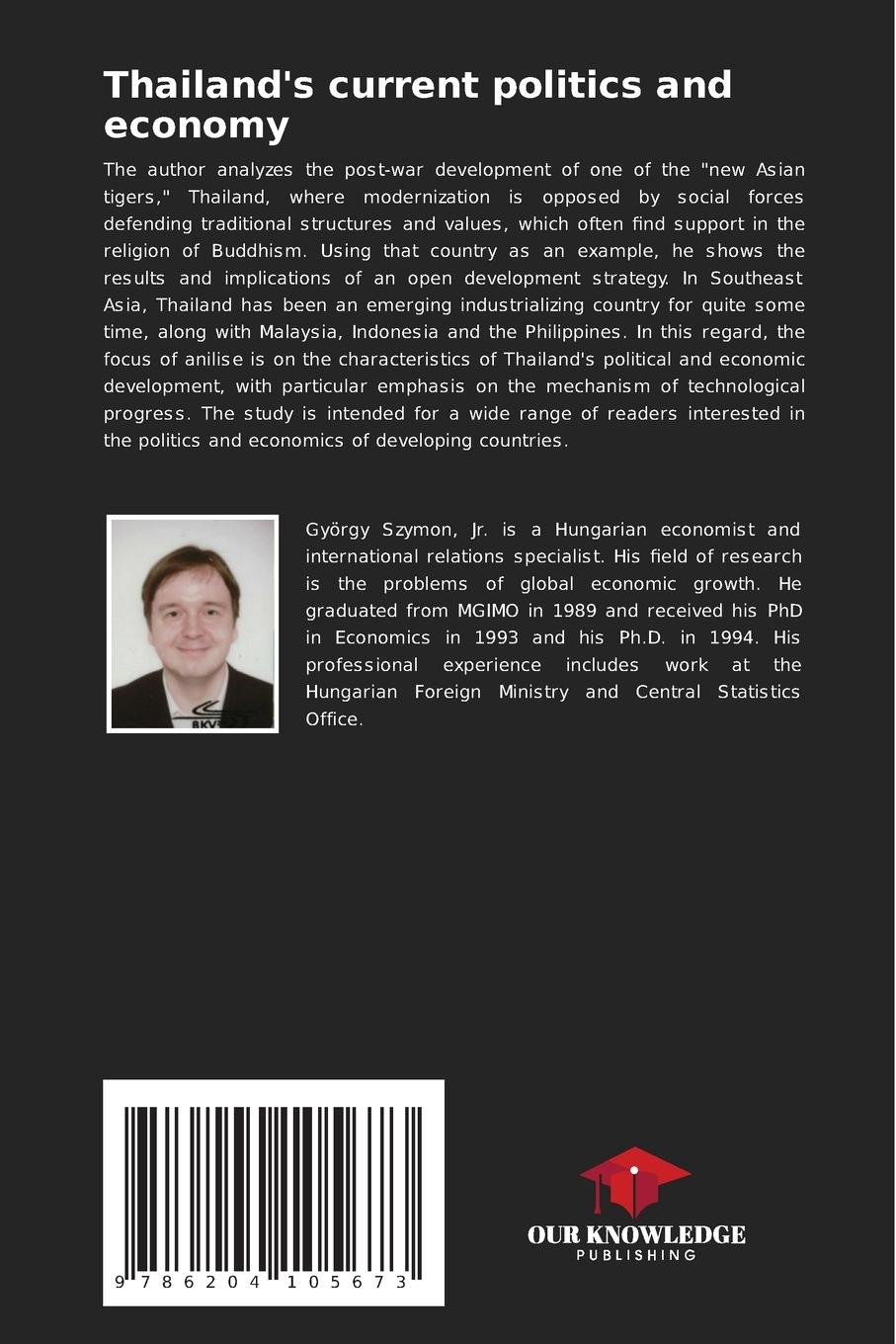 Rückseitencover Thailand's current politics and economy