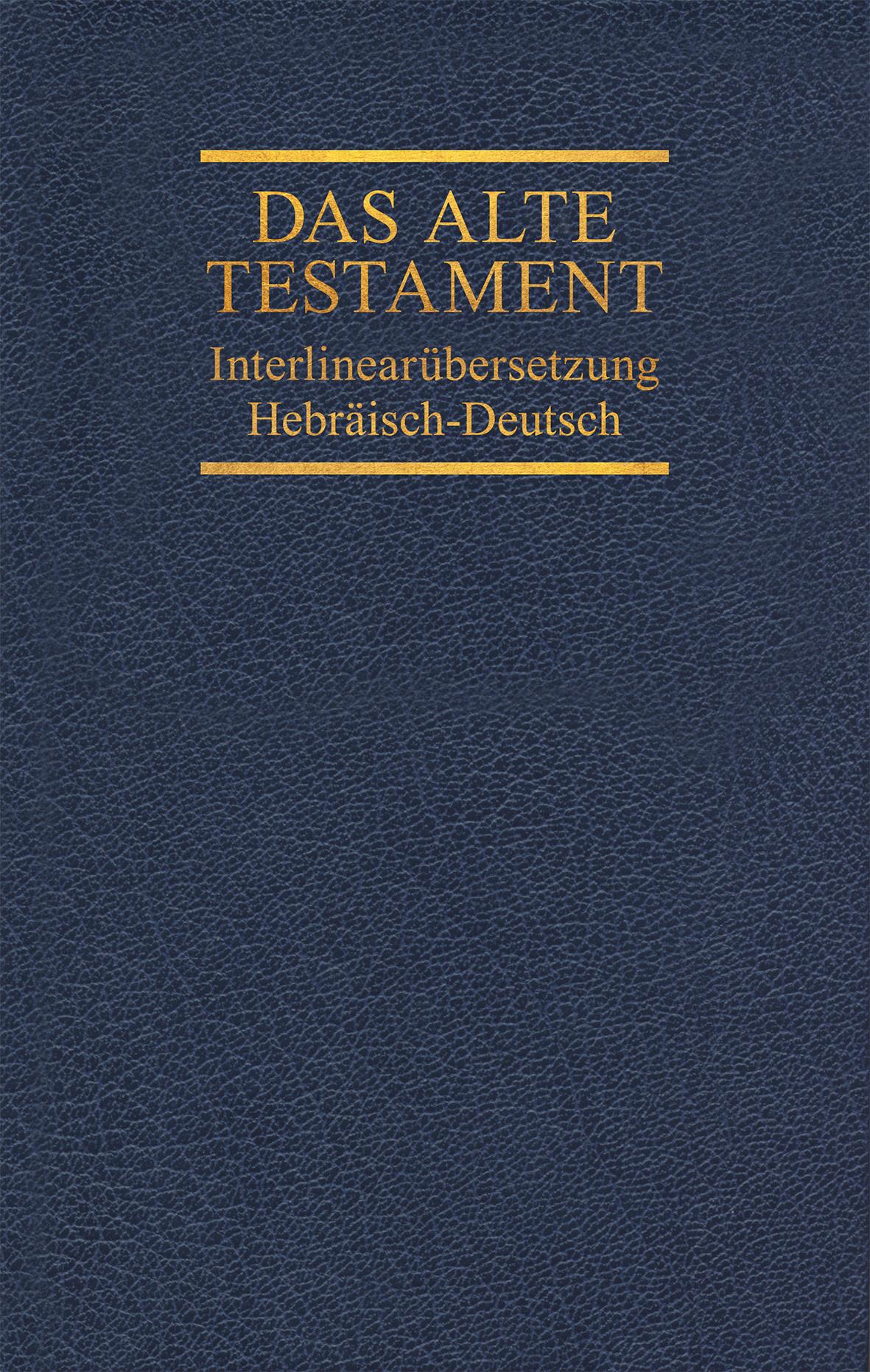 Vorderes Coverbild Interlinearübersetzung Altes Testament, hebr.-dt., Band 5