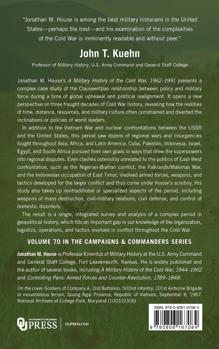 Rückseitencover A Military History of the Cold War, 1962-1991