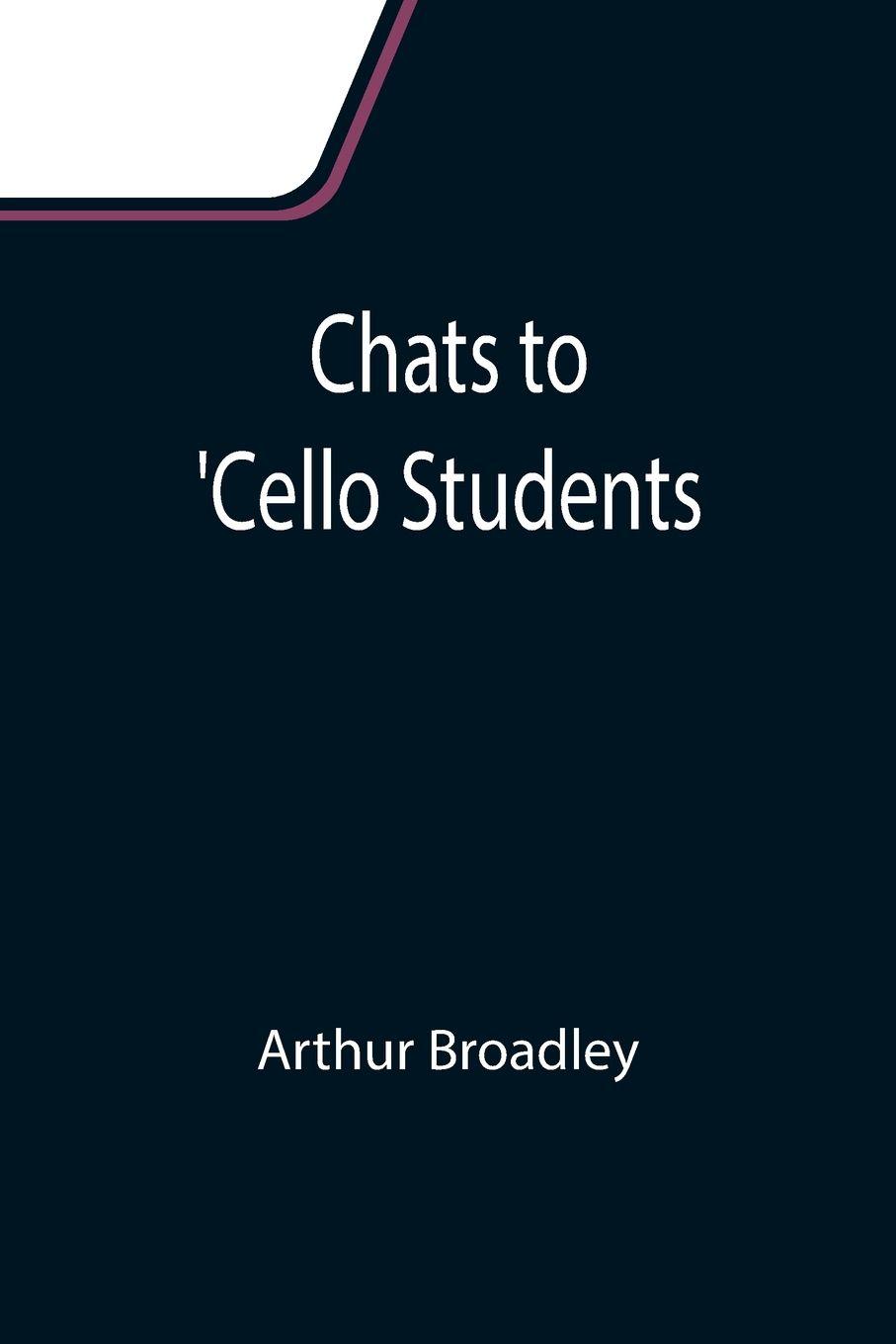 Vorderes Coverbild Chats to 'Cello Students