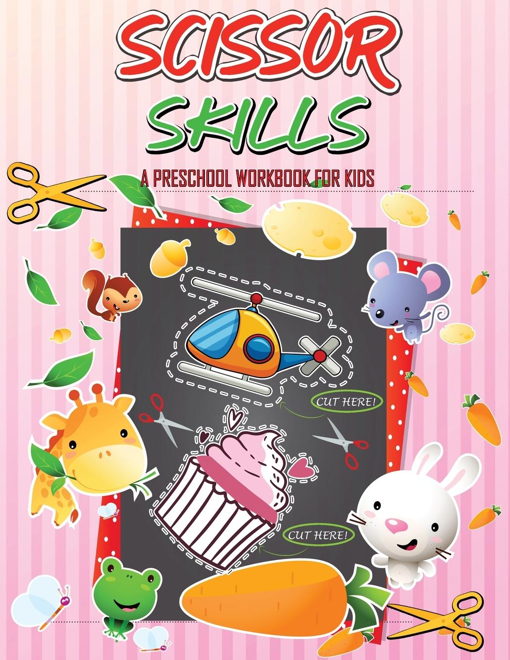 Vorderes Coverbild Scissor Skills Preschool Workbook for Kids
