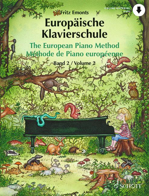 Vorderes Coverbild Europäische Klavierschule