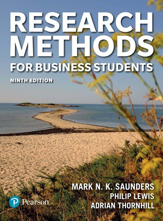 Vorderes Coverbild Research Methods for Business Students