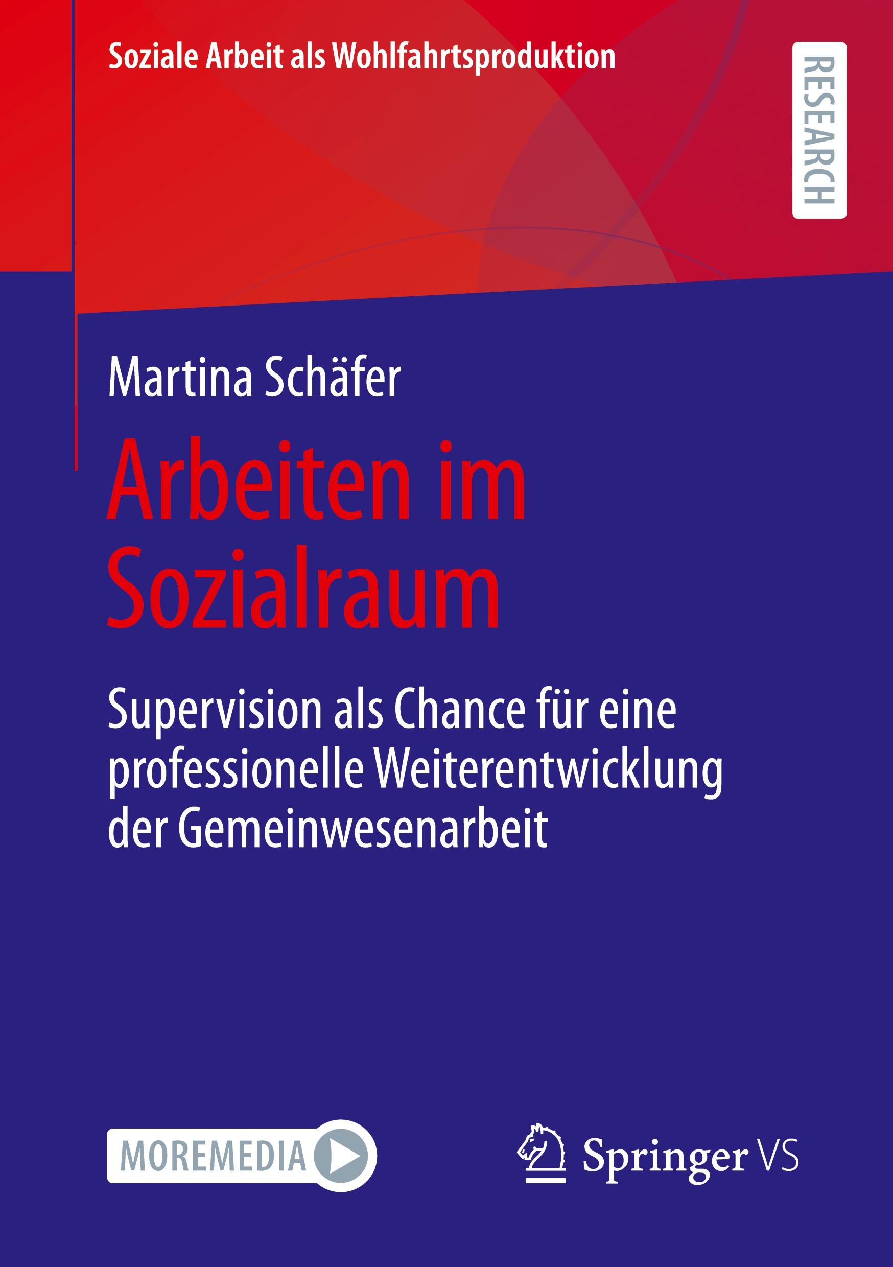 Vorderes Coverbild Arbeiten im Sozialraum