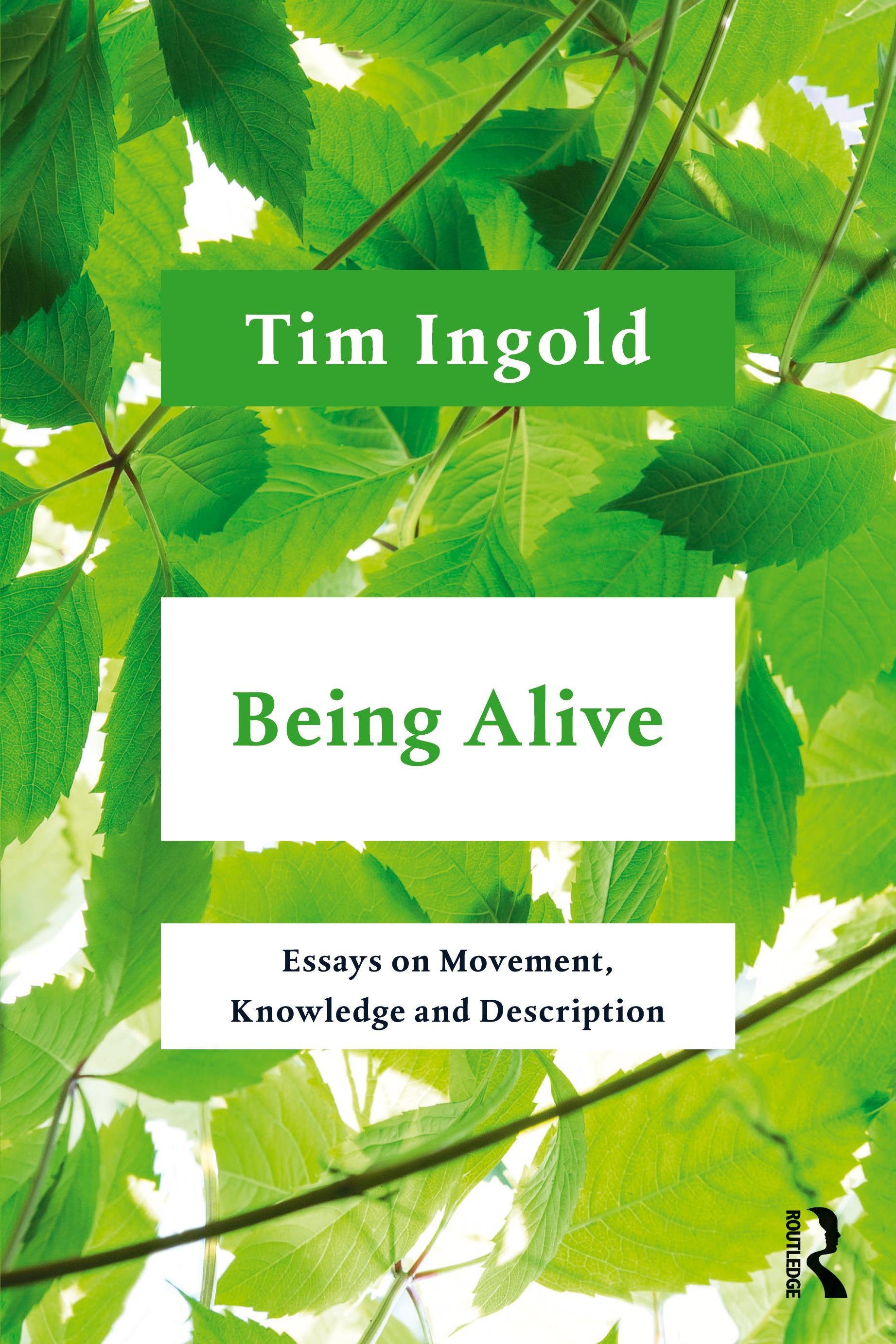 Vorderes Coverbild Being Alive