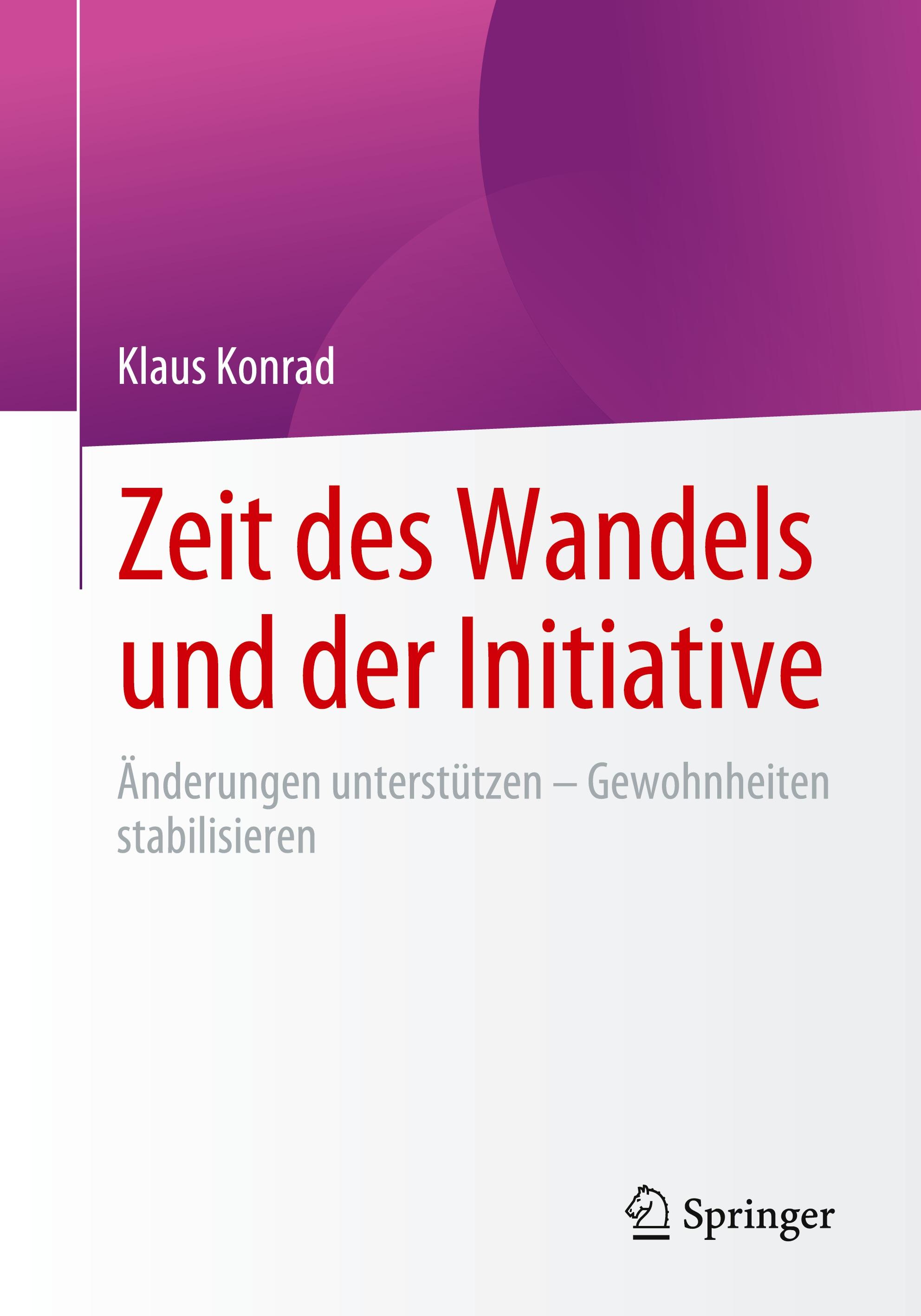 Vorderes Coverbild Zeit des Wandels und der Initiative
