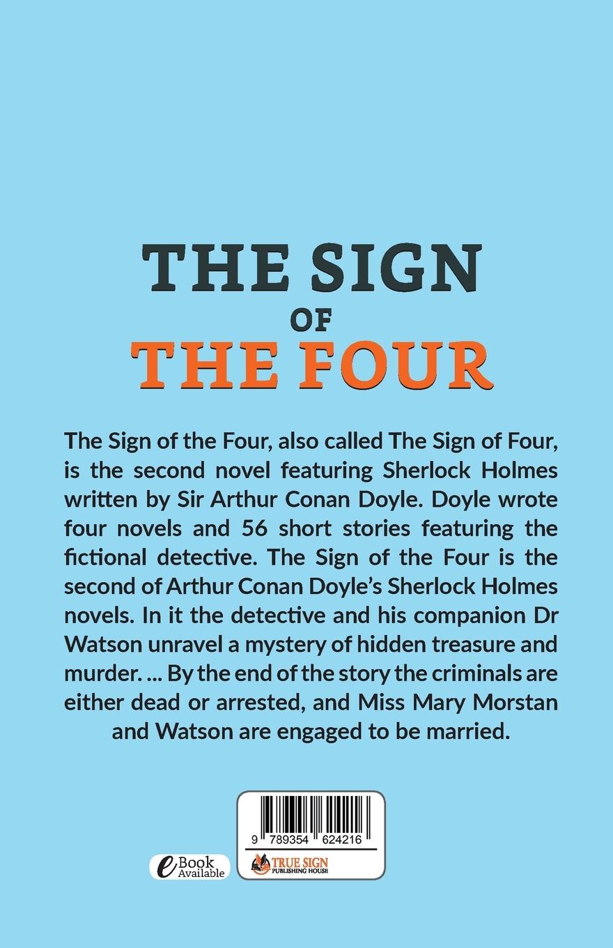 Rückseitencover The Sign of the Four