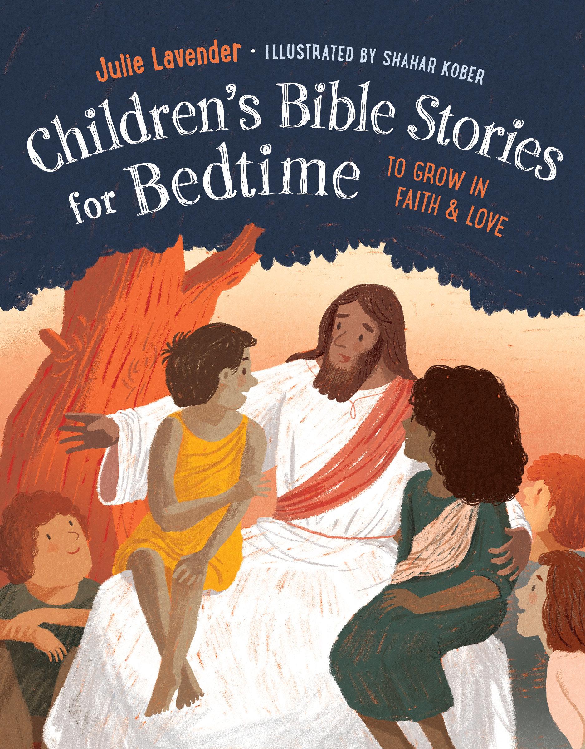 Vorderes Coverbild Childrens Bible Stories for Bedtime (Fully Illustrated)