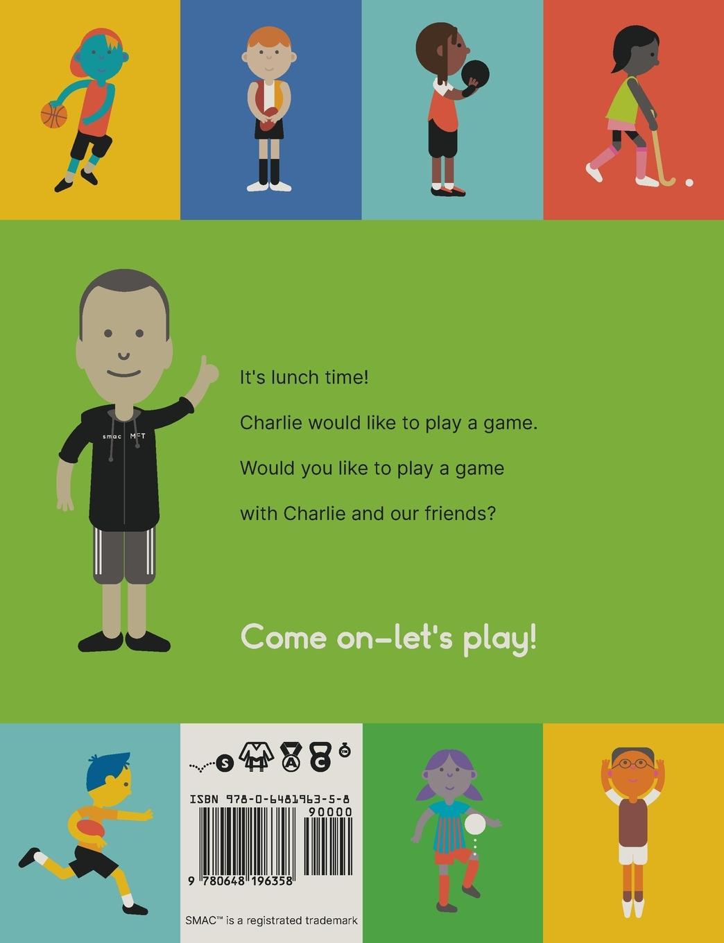 Rückseitencover let's play a game with Charlie