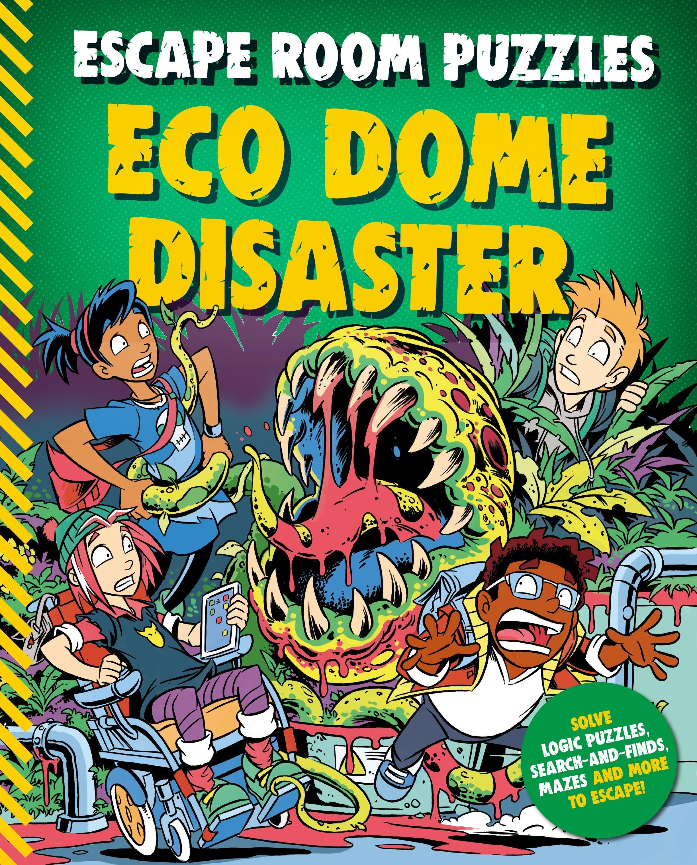 Vorderes Coverbild Escape Room Puzzles: Eco Dome Disaster