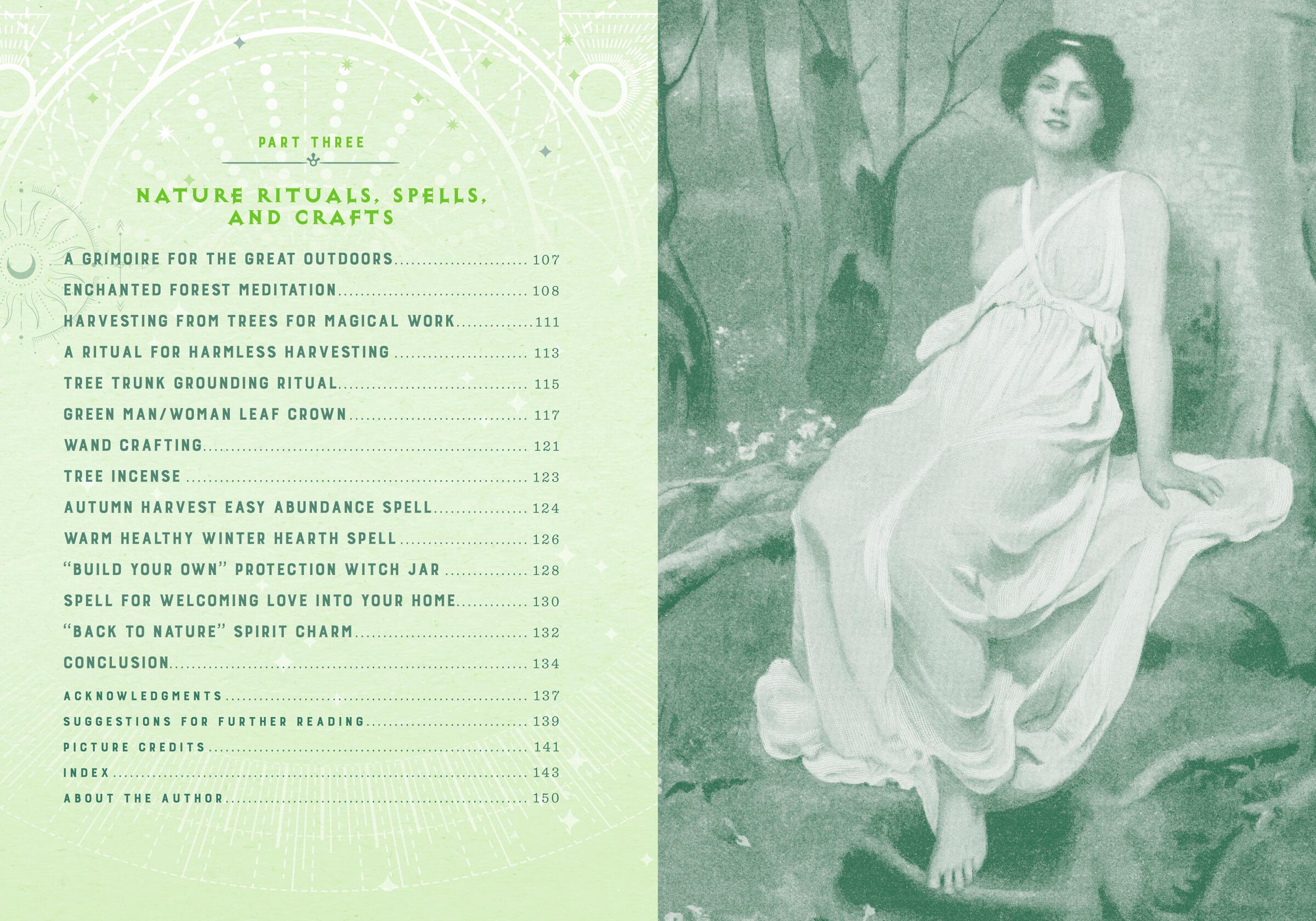 Beispielinhalt (Bild) Wicca Nature Magic