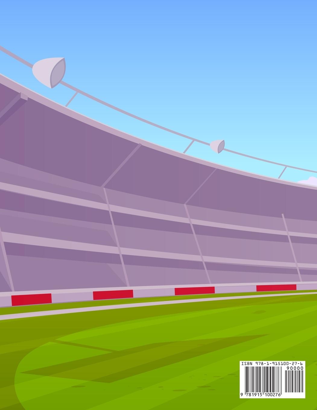 Rückseitencover Cricket Coloring Book for Kids