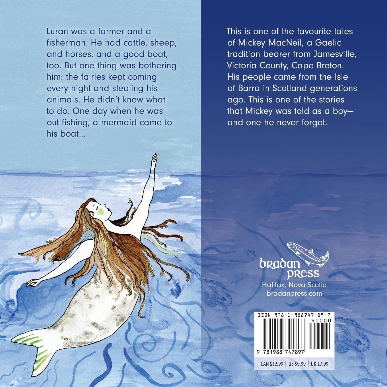 Rückseitencover Luran and the Mermaid