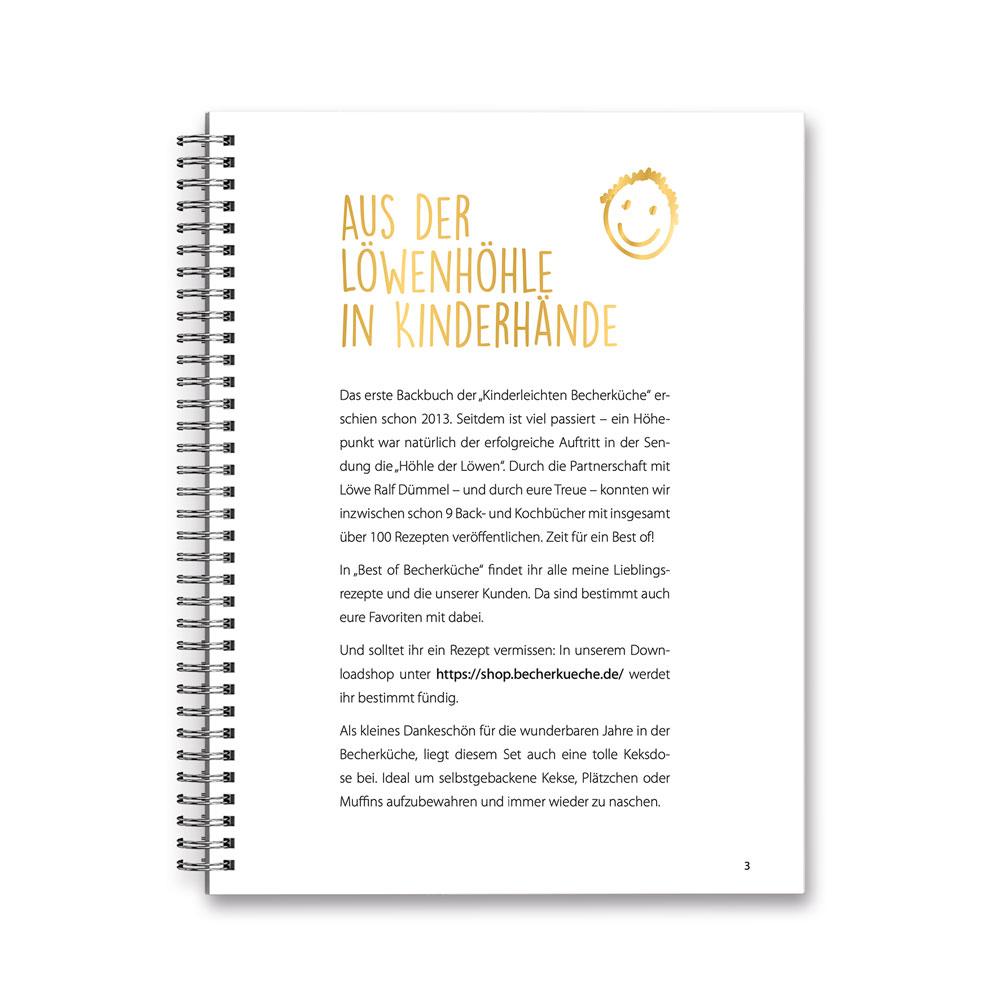 Beispielinhalt (Bild) Kinderleichte Becherküche - BEST of Becherküche (Band 9)