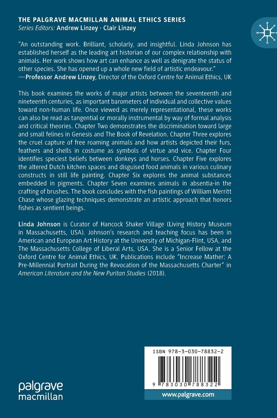 Rückseitencover Art, Ethics and the Human-Animal Relationship