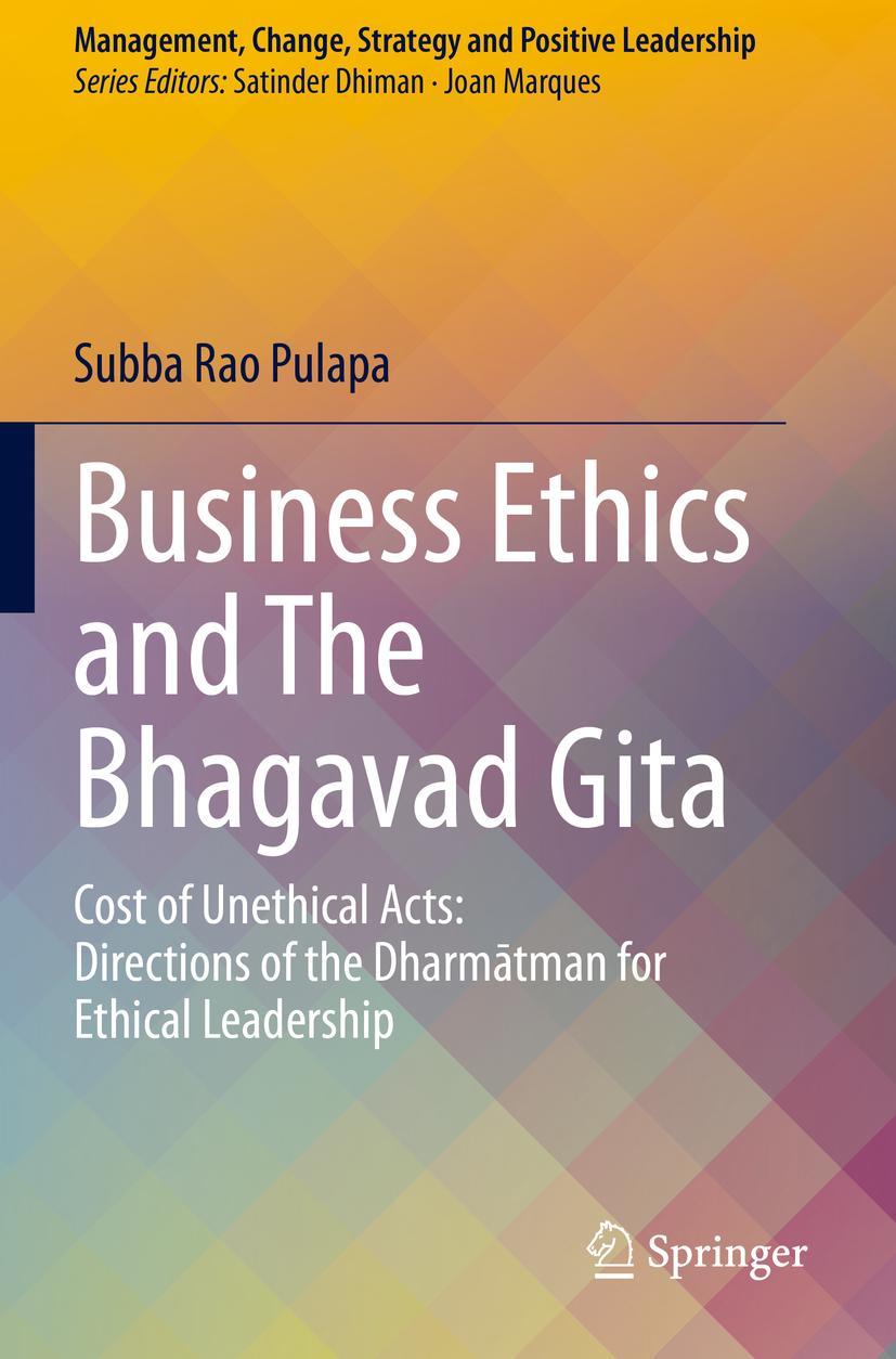 Vorderes Coverbild Business Ethics and The Bhagavad Gita