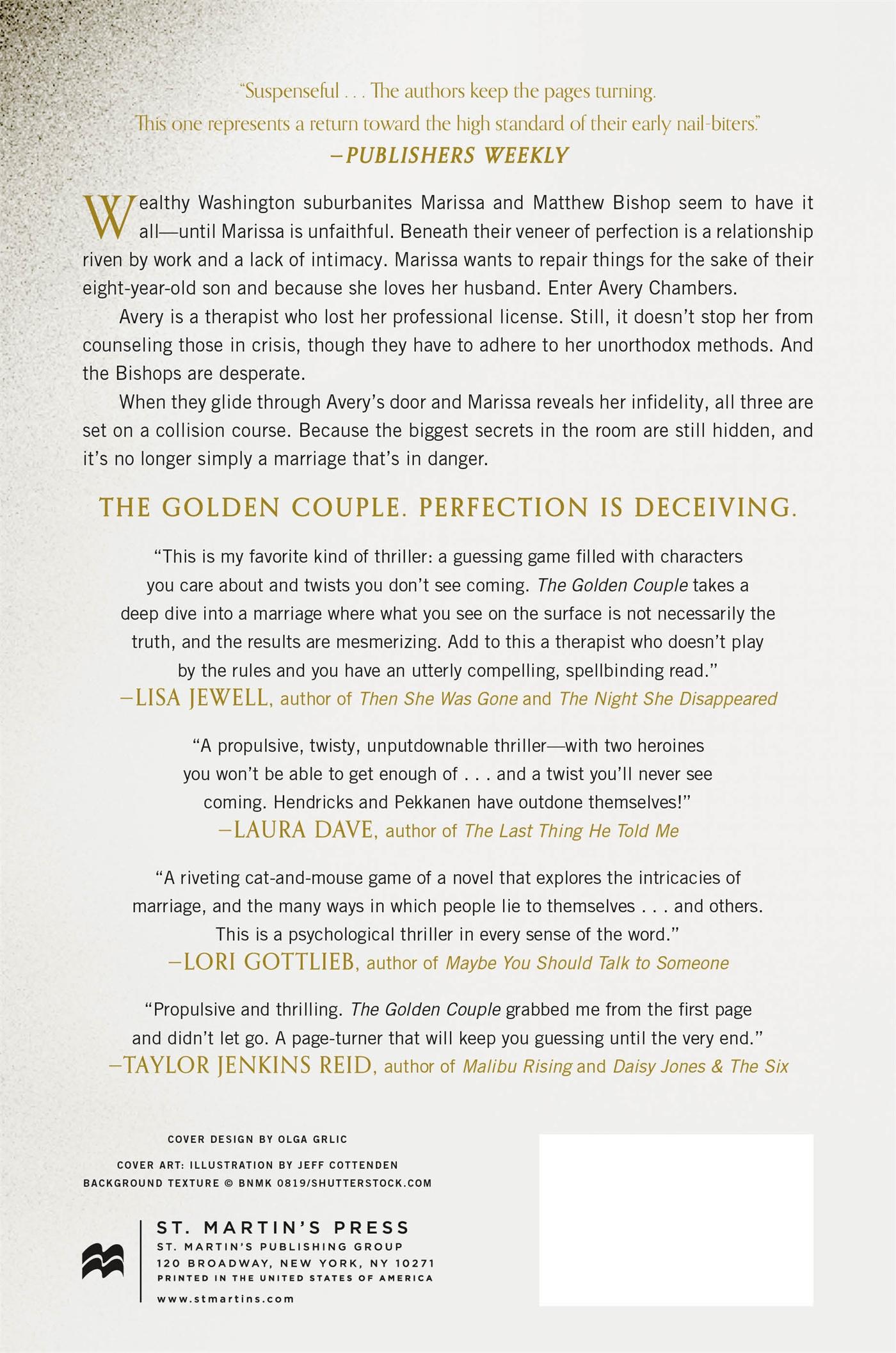 Rückseitencover Golden Couple