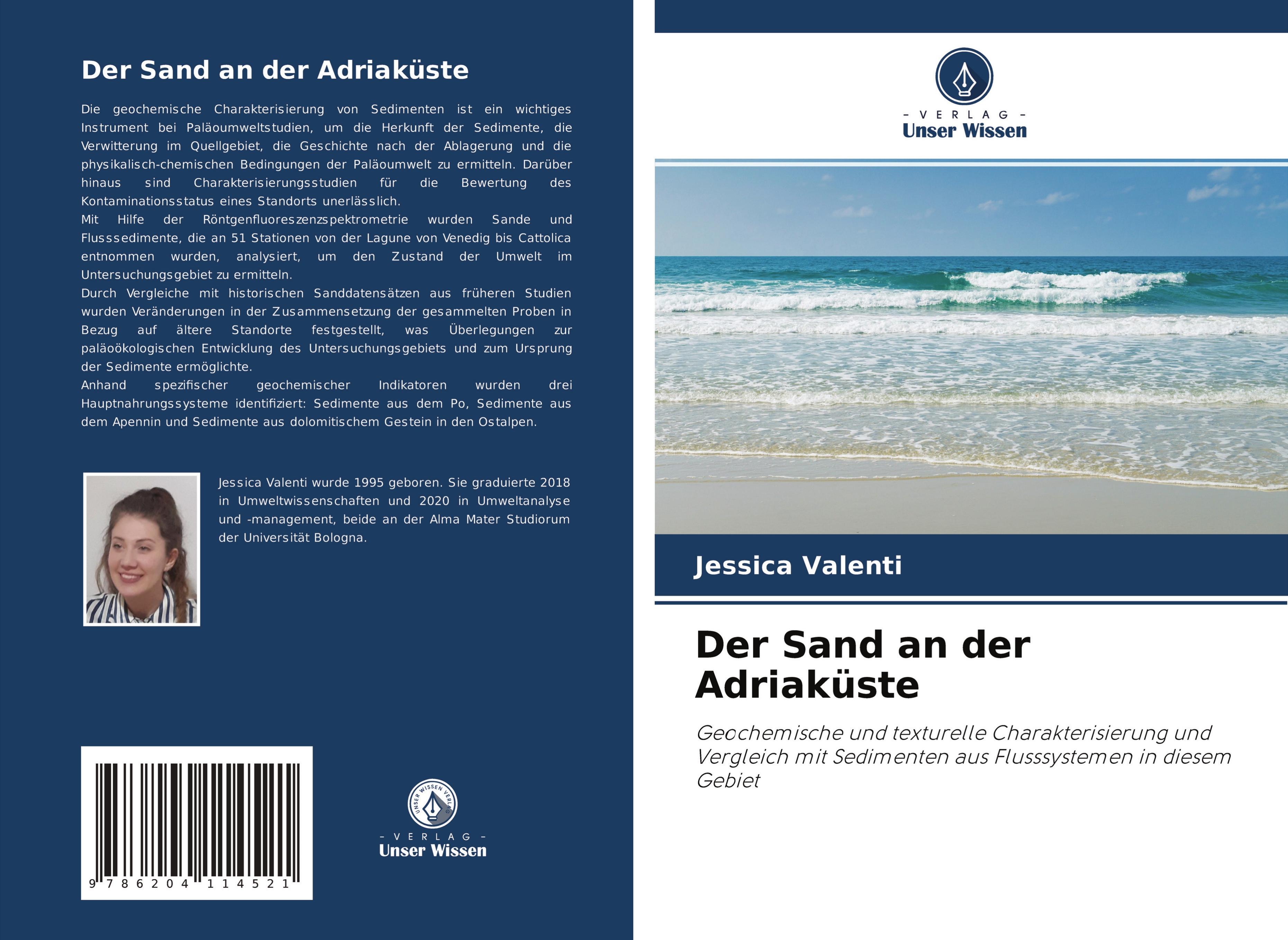 Vorderes Coverbild Der Sand an der Adriaküste
