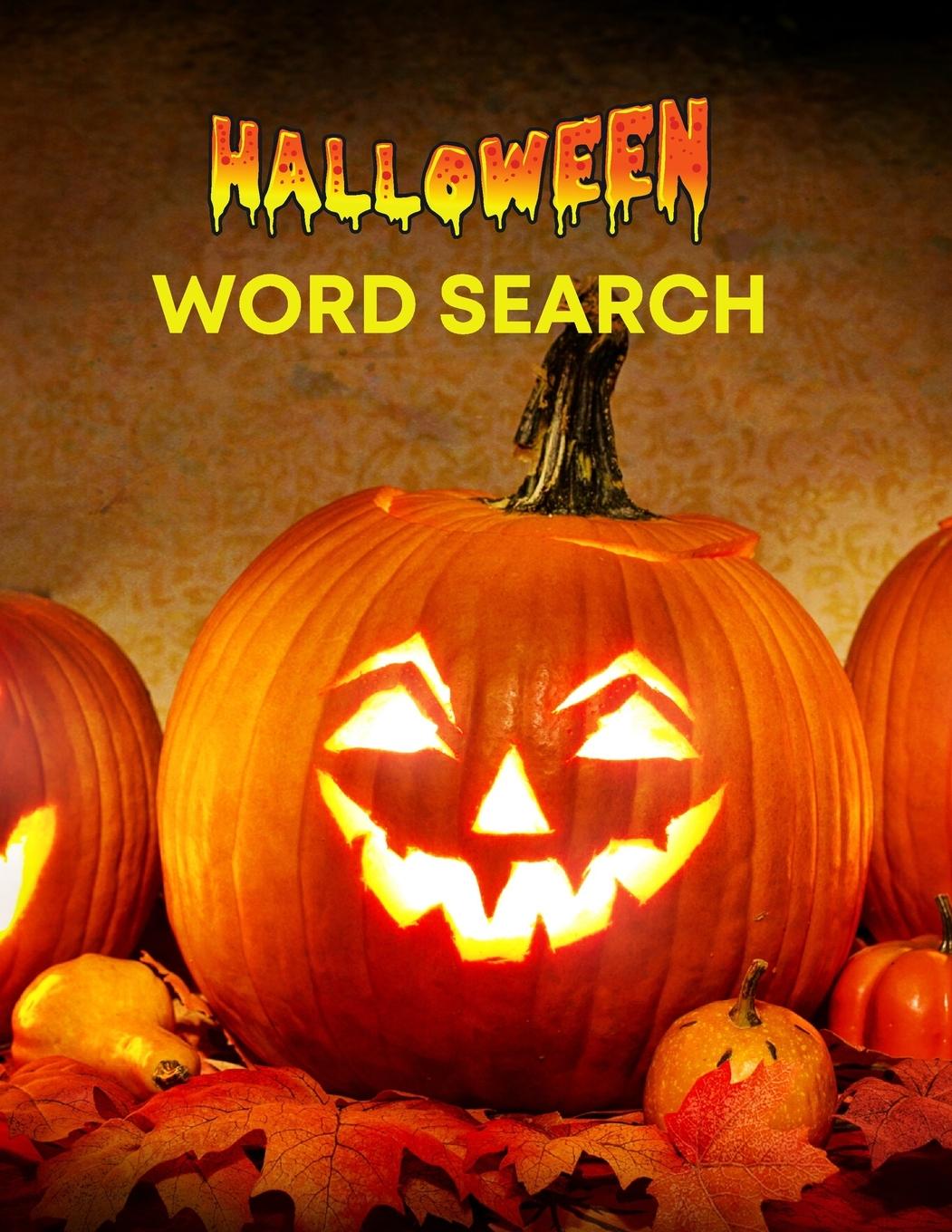 Vorderes Coverbild Halloween Words Search