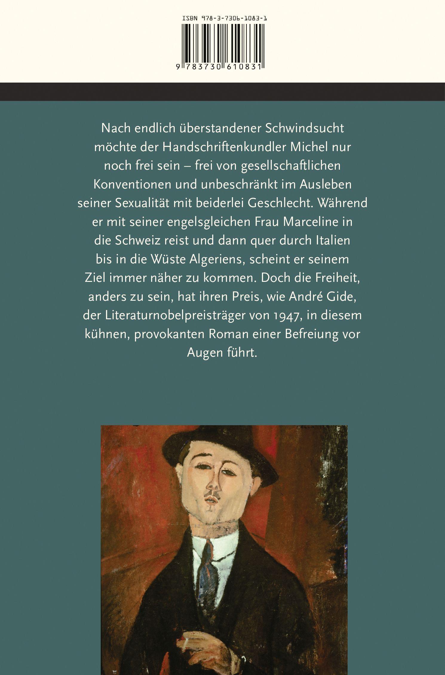 Beispielinhalt (Bild) Der Immoralist