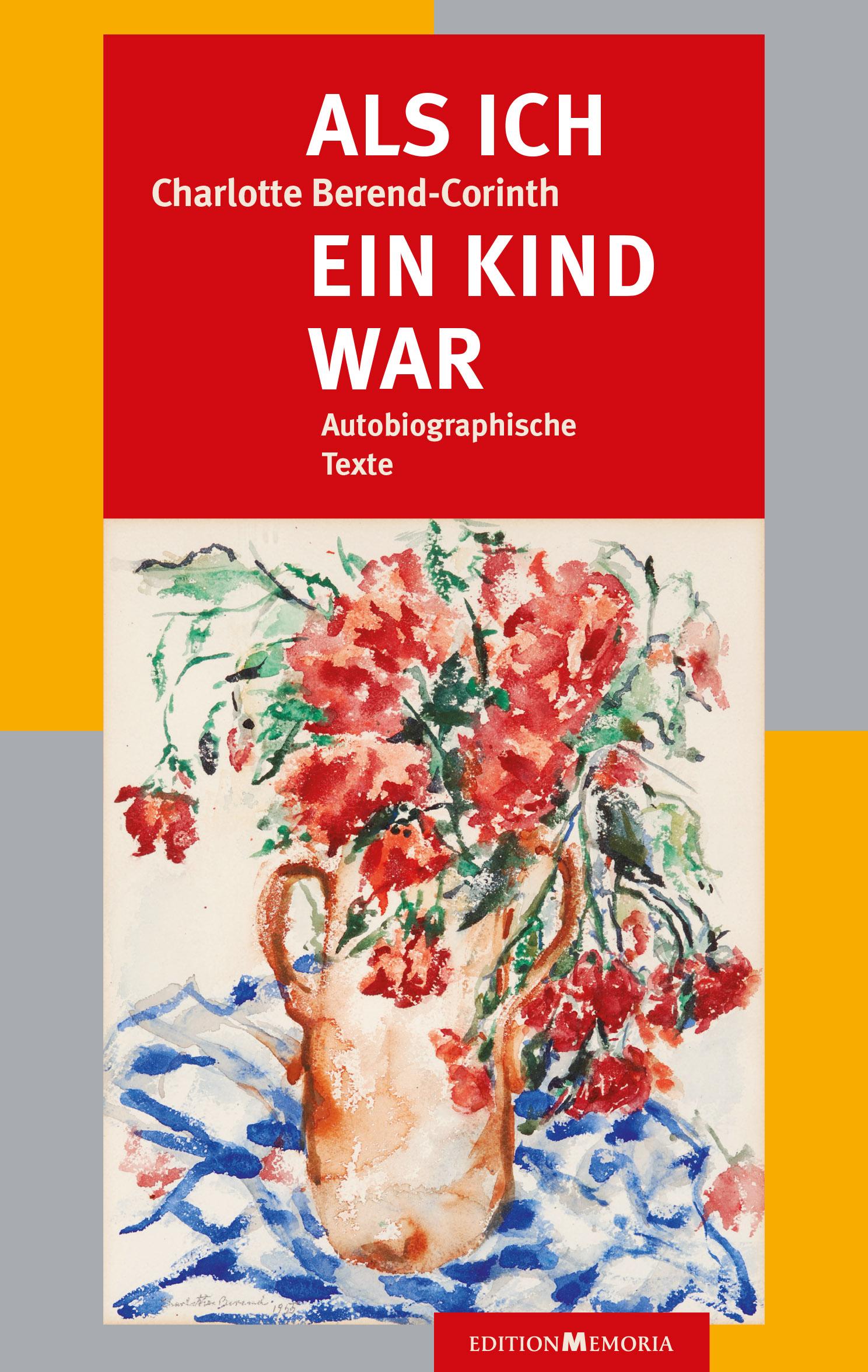 Vorderes Coverbild Als ich ein Kind war