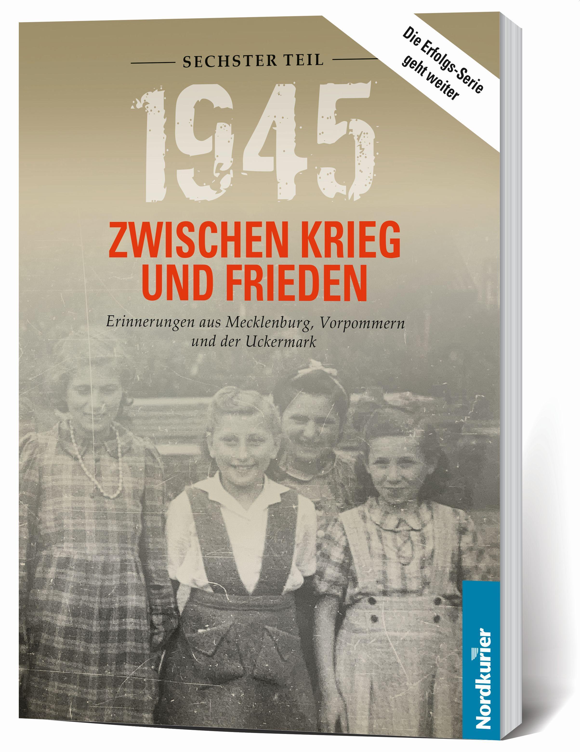 Vorderes Coverbild 1945. Zwischen Krieg und Frieden - Sechster Teil