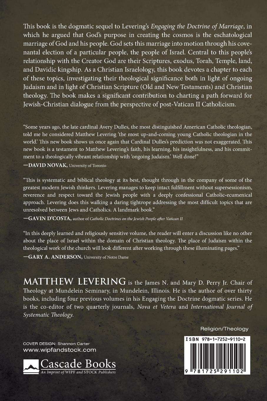 Rückseitencover Engaging the Doctrine of Israel