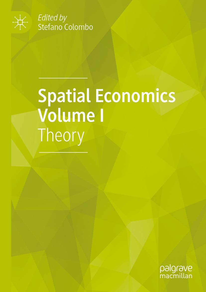 Vorderes Coverbild Spatial Economics Volume I