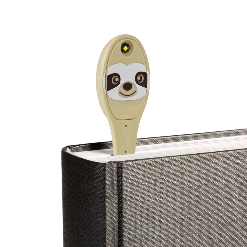 Beispielinhalt (Bild) Flexilight Leselicht (Faultier) | 2 in 1 Leselampe & Lesezeichen | LED Leselicht | Geschenk für Leser, Buchliebhaber | Deutsche Ausgabe
