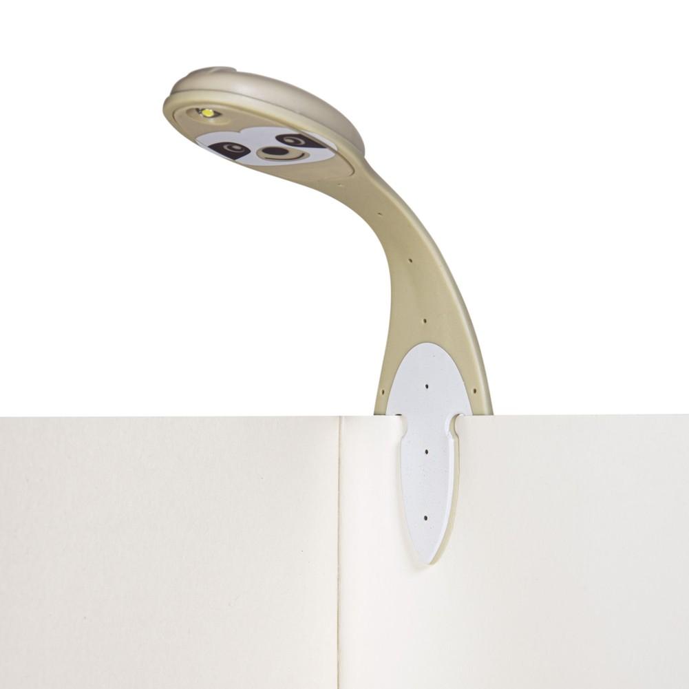Beispielinhalt (Bild) Flexilight Leselicht (Faultier) | 2 in 1 Leselampe & Lesezeichen | LED Leselicht | Geschenk für Leser, Buchliebhaber | Deutsche Ausgabe
