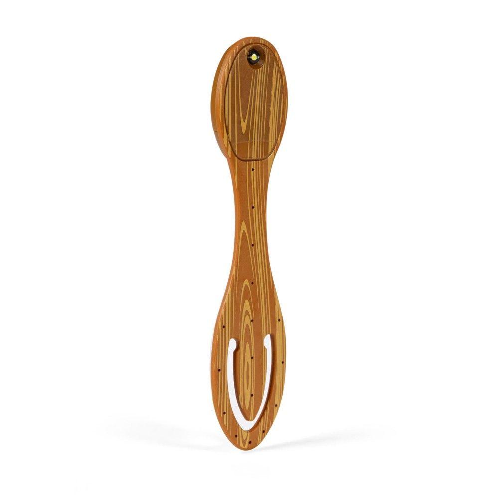 Beispielinhalt (Bild) Flexilight Leselicht (Holzoptik) | 2 in 1 Leselampe & Lesezeichen | LED Leselicht | Geschenk für Leser, Buchliebhaber | Deutsche Ausgabe