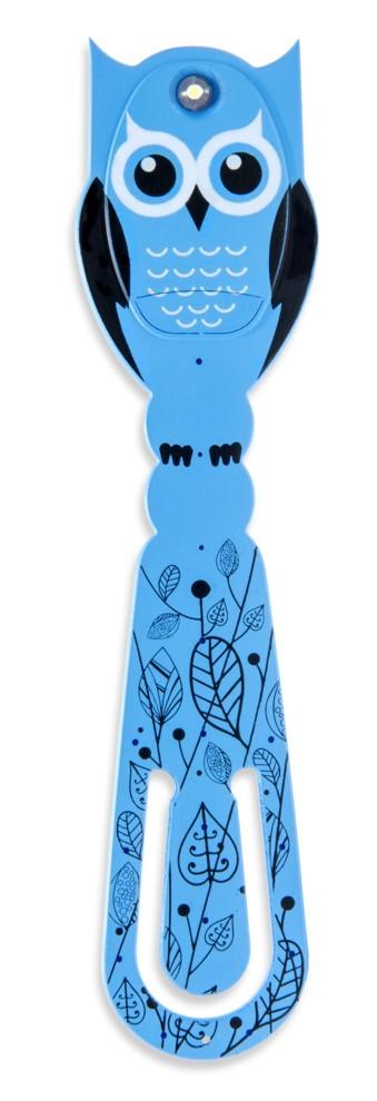 Vorderes Coverbild Flexilight Animal Leselicht (Eule) | 2 in 1 Leselampe & Lesezeichen | LED Leselicht | Geschenk für Leser, Buchliebhaber | Deutsche Ausgabe