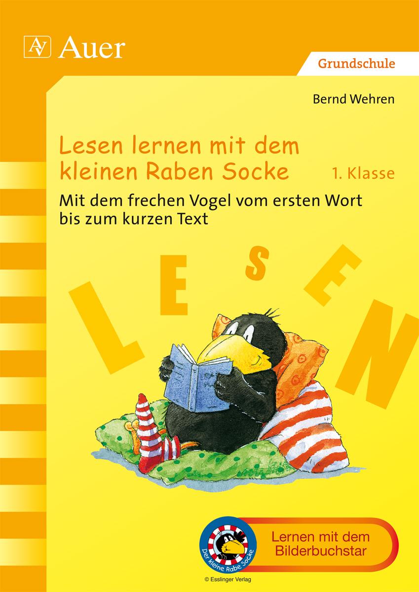 Vorderes Coverbild Lesen lernen mit dem kleinen Raben Socke