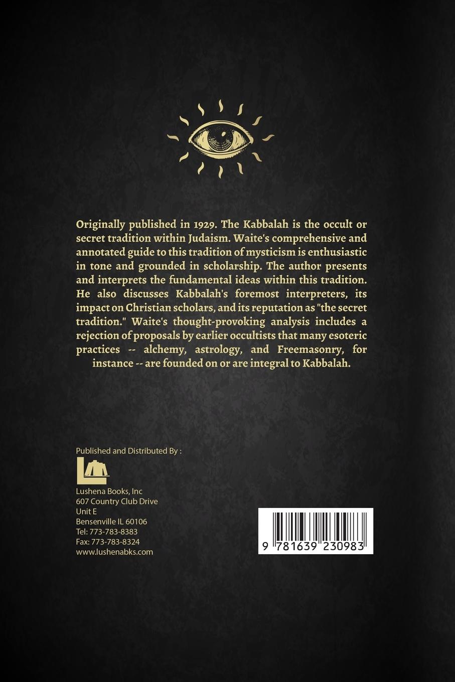 Rückseitencover The Holy Kabbalah