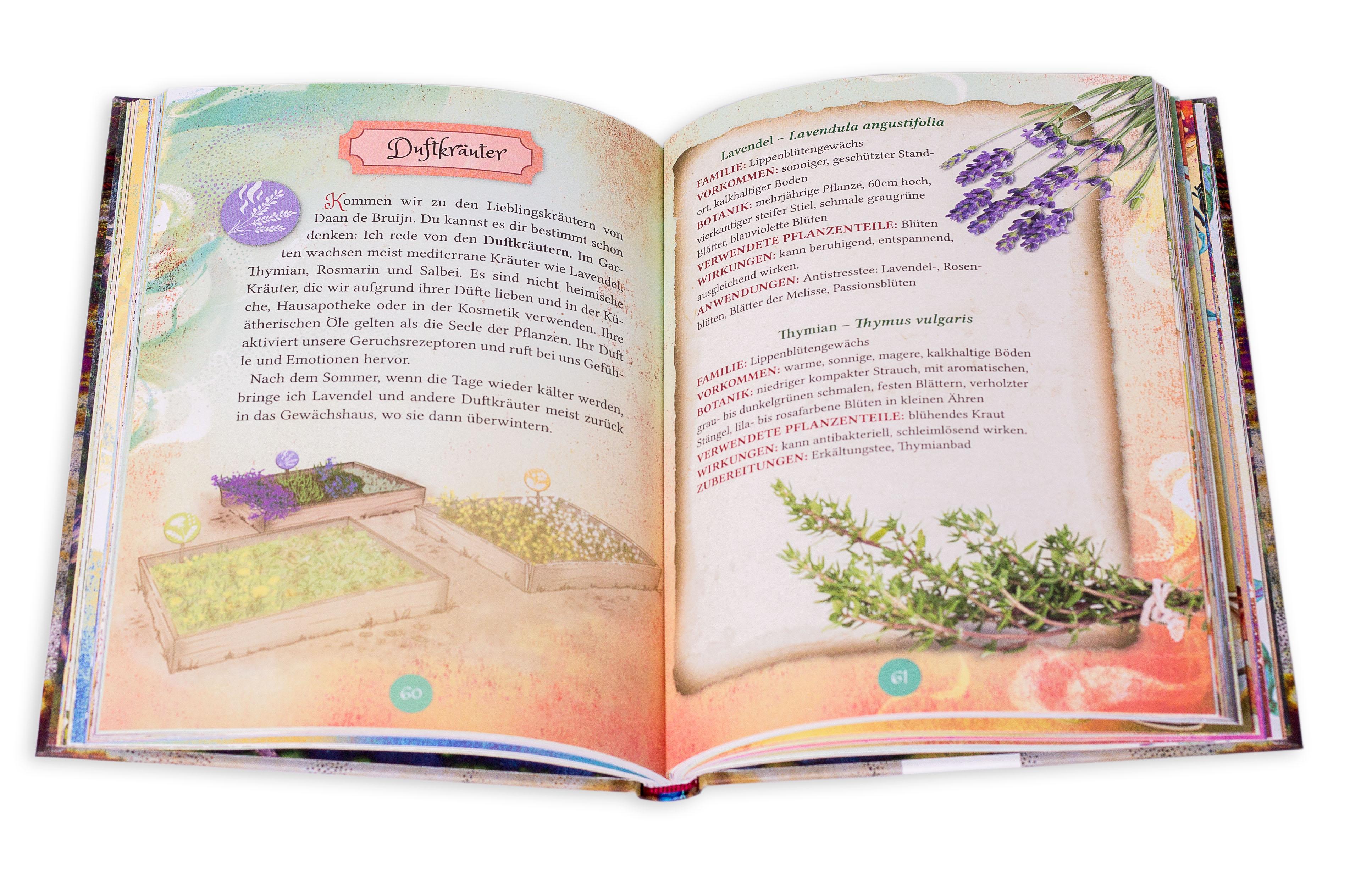 Beispielinhalt (Bild) Die Duftapotheke. Das geheime Buch der Düfte