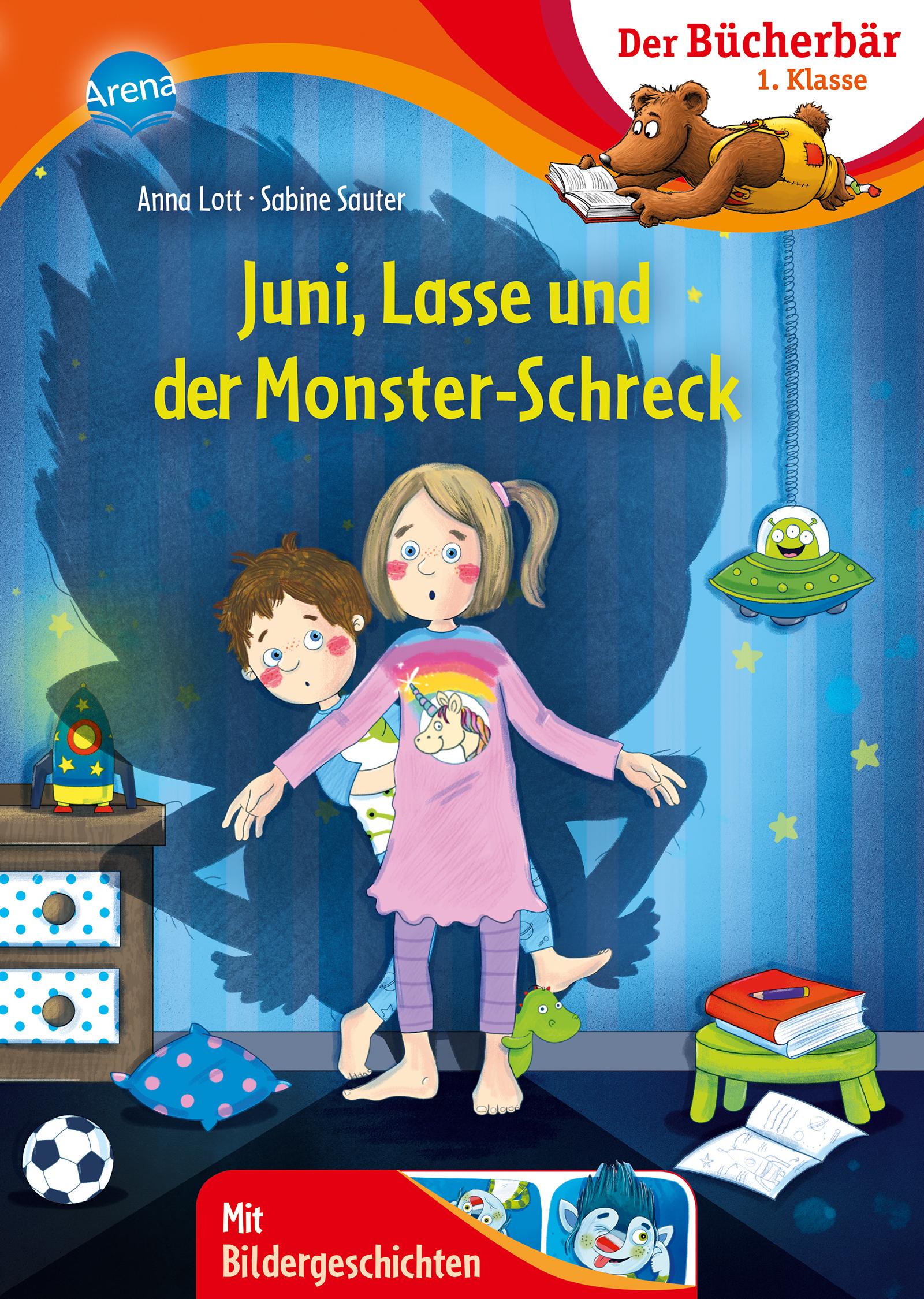 Vorderes Coverbild Juni, Lasse und der Monsterschreck