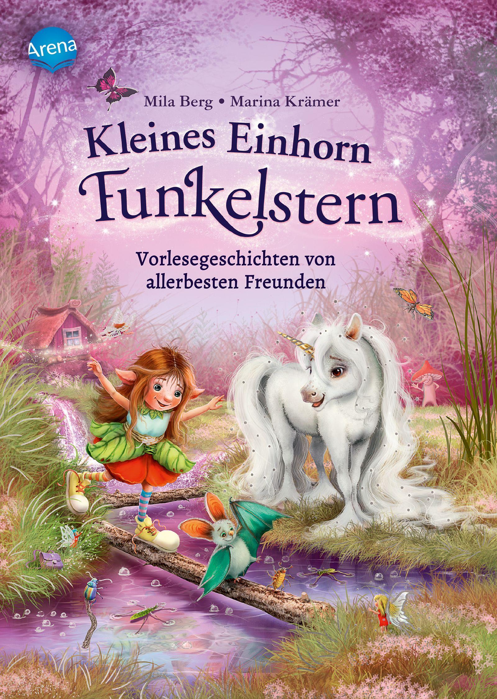 Vorderes Coverbild Kleines Einhorn Funkelstern (2). Vorlesegeschichten von allerbesten Freunden