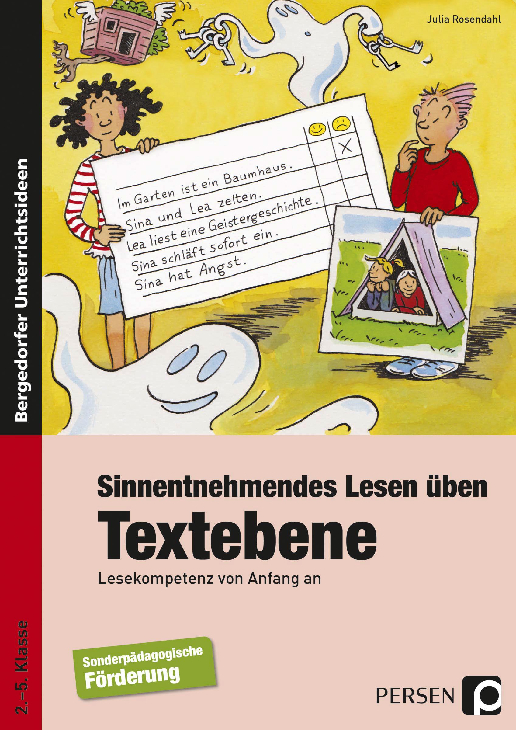Vorderes Coverbild Sinnentnehmendes Lesen üben: Textebene