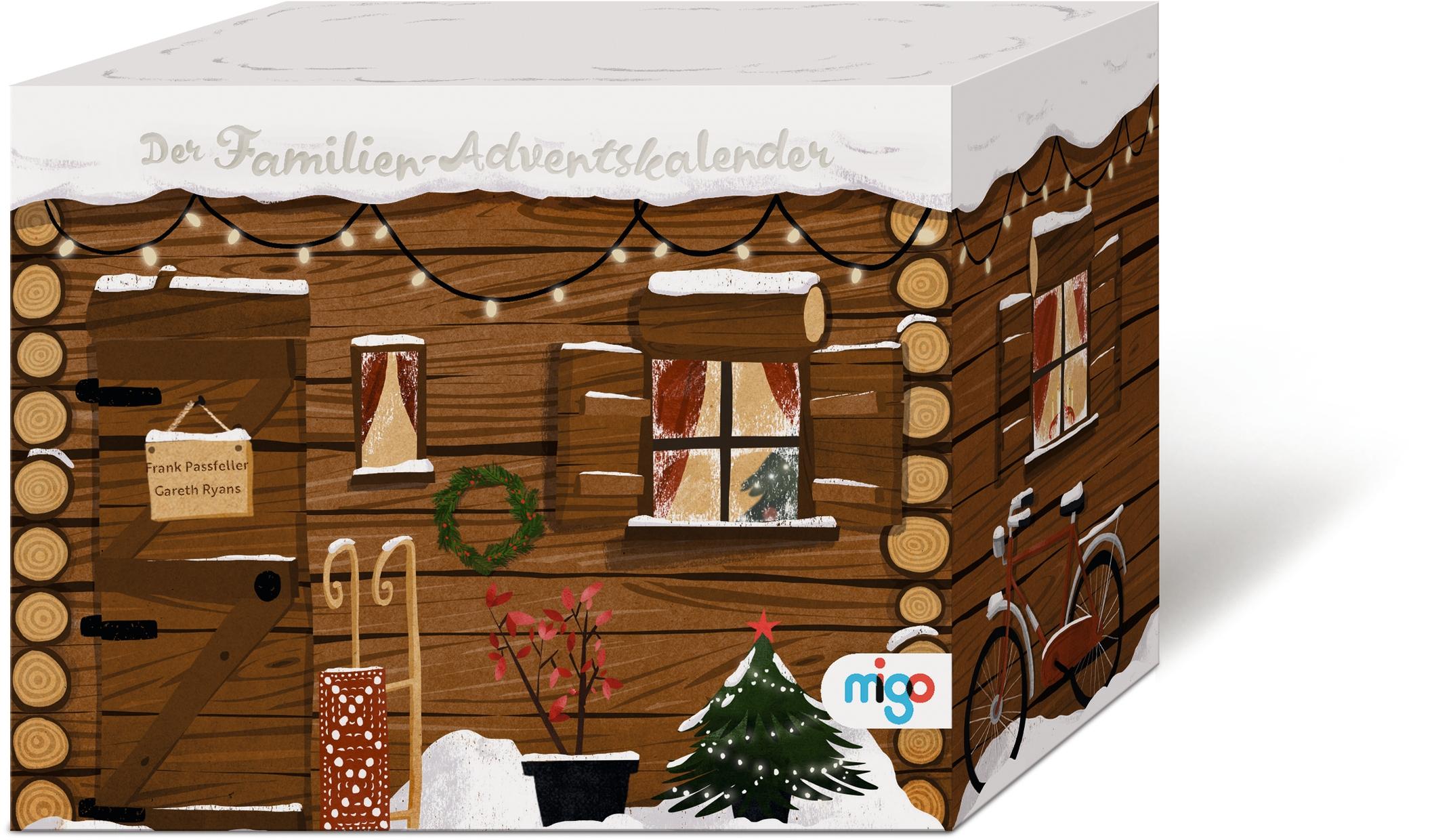 Beispielinhalt (Bild) Der Familien-Adventskalender