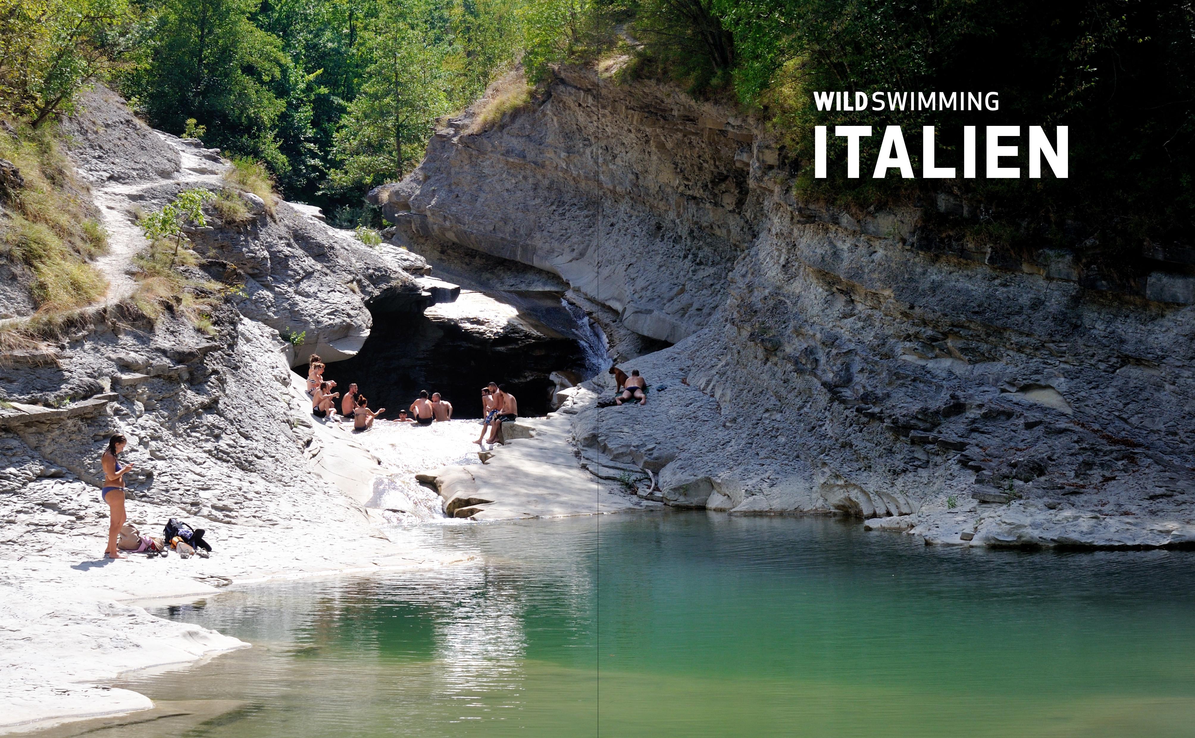 Beispielinhalt (Bild) Wild Swimming Italien