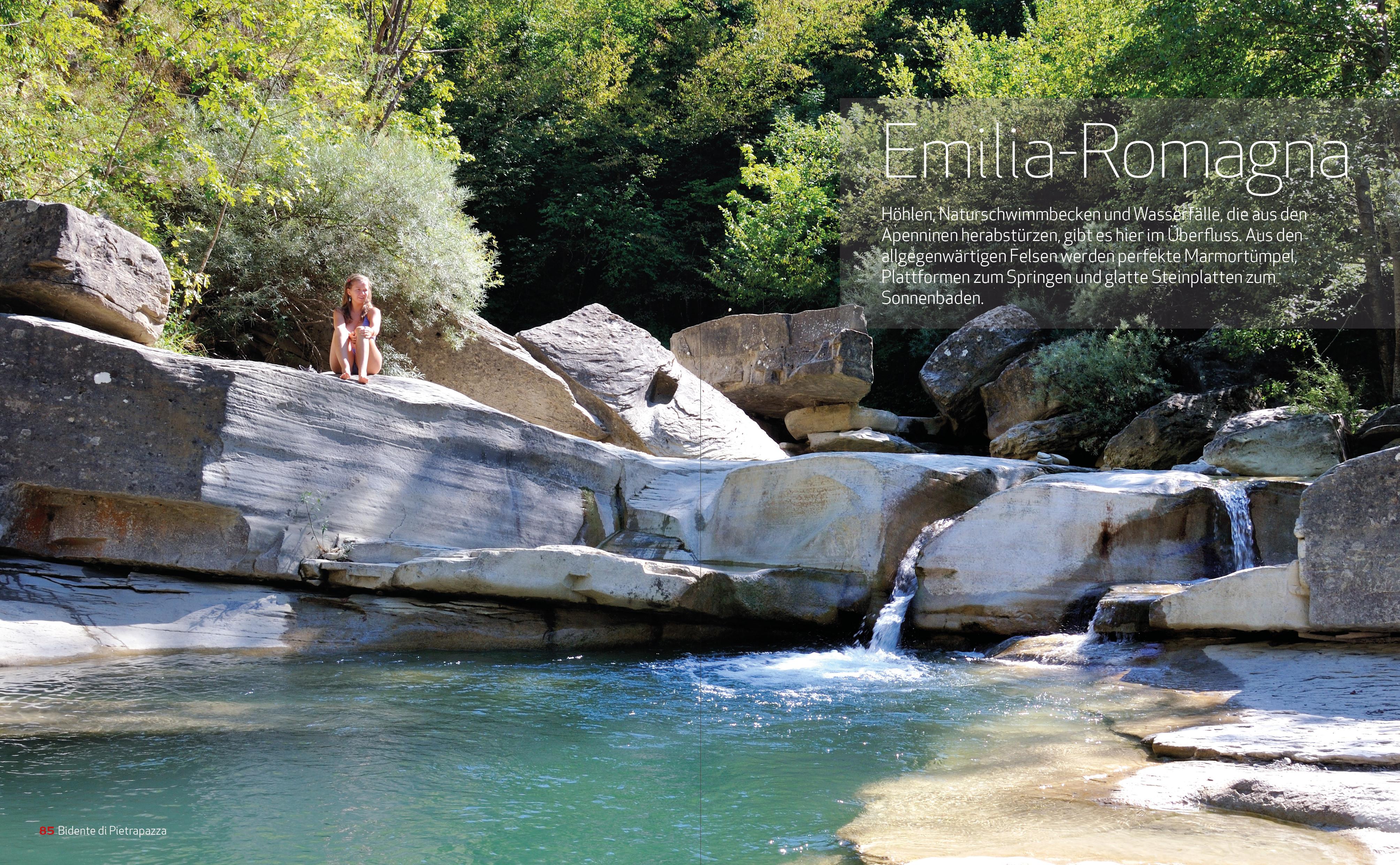 Beispielinhalt (Bild) Wild Swimming Italien