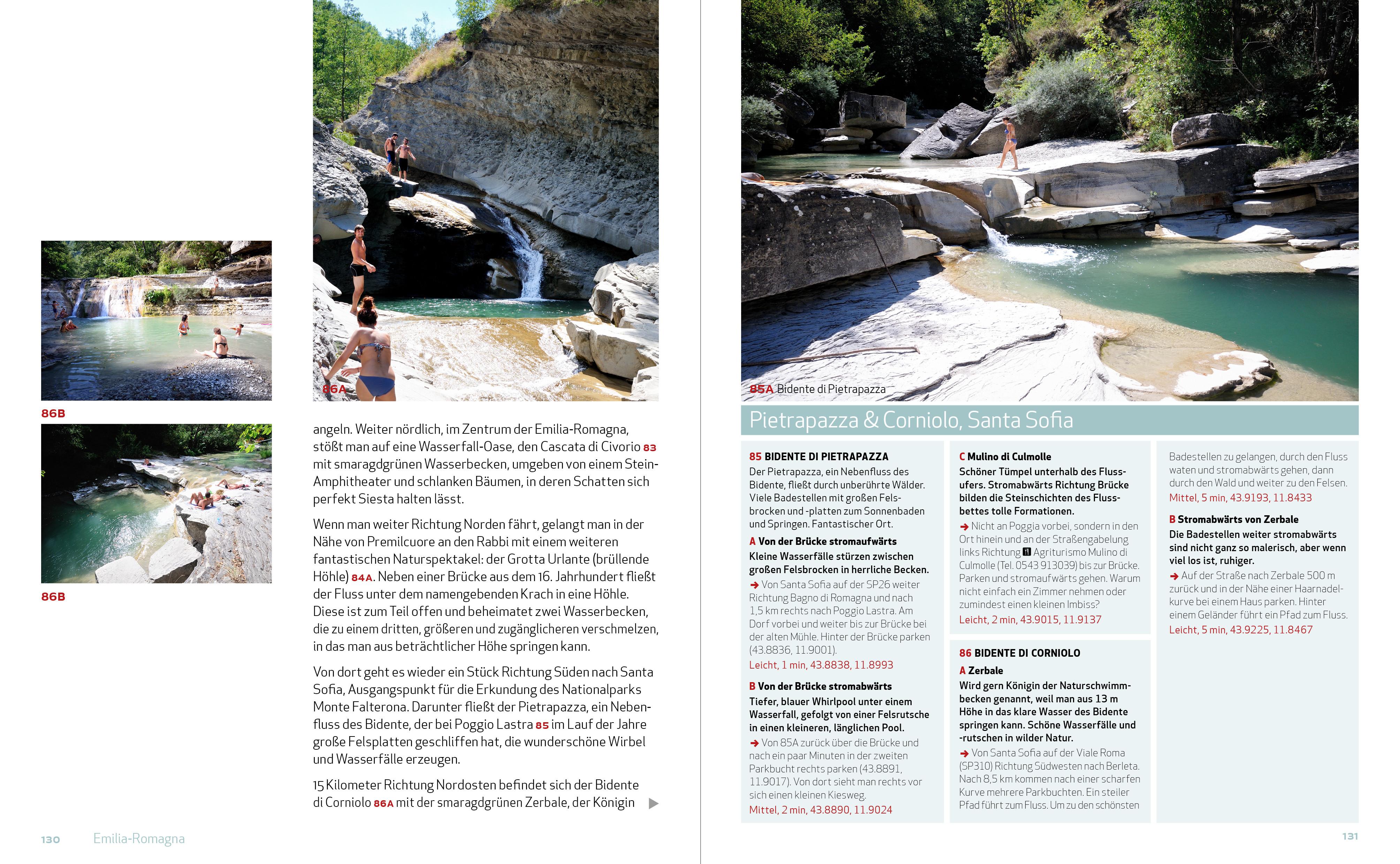 Beispielinhalt (Bild) Wild Swimming Italien