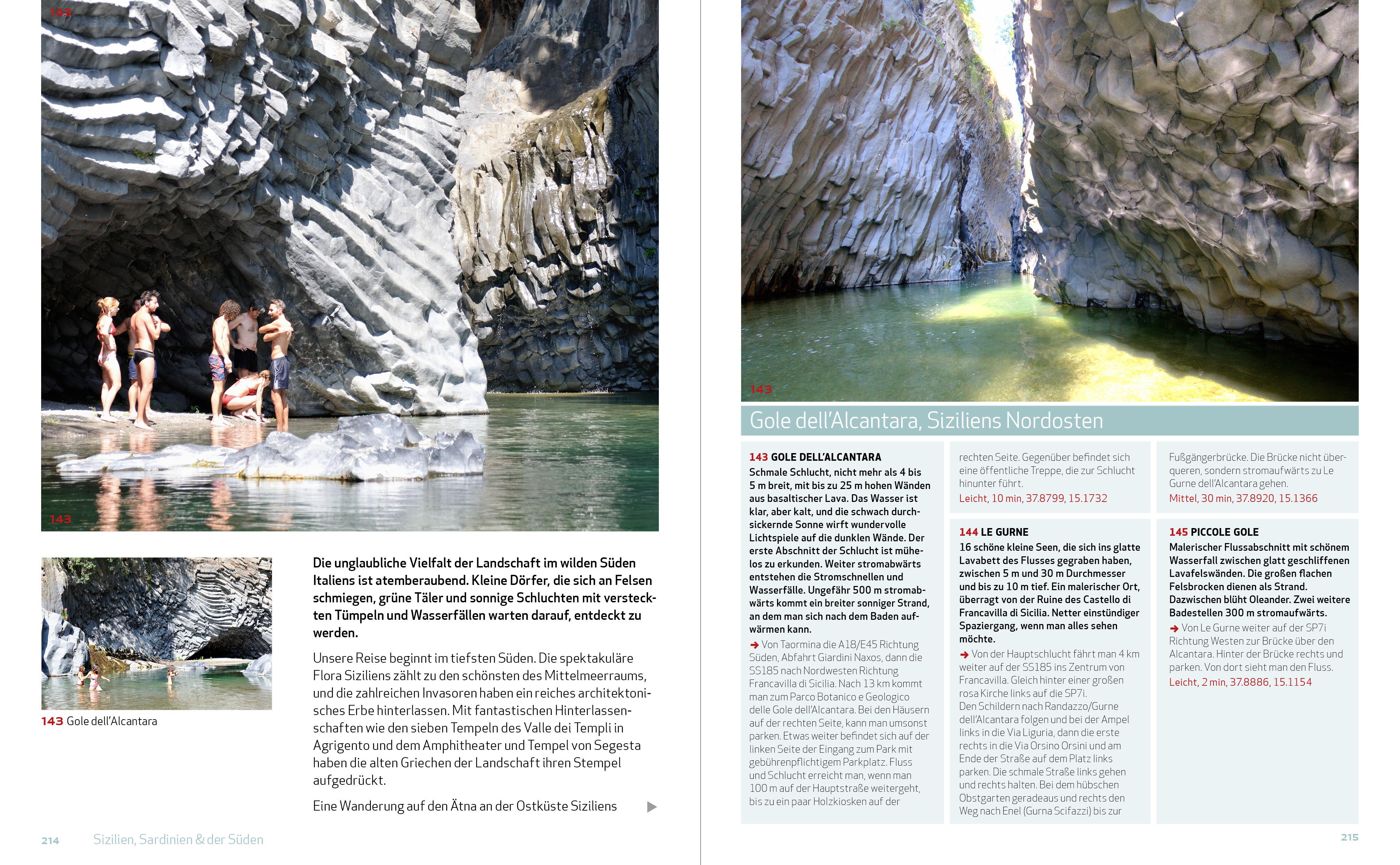 Beispielinhalt (Bild) Wild Swimming Italien