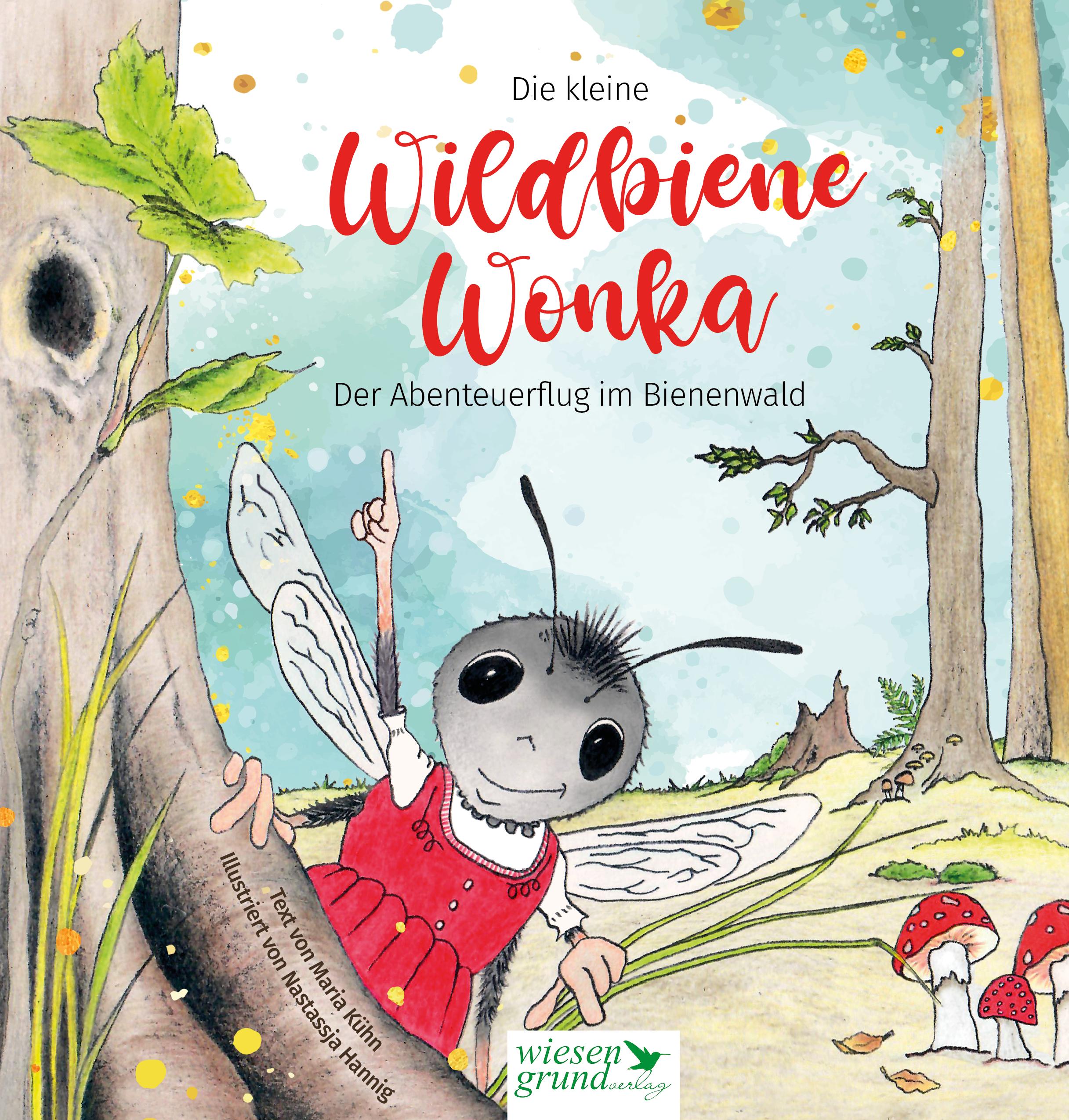 Vorderes Coverbild Wildbiene Wonka