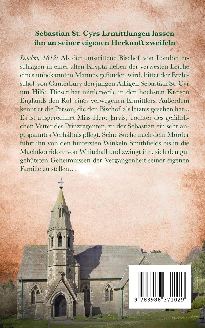 Rückseitencover Die Gräber von Tanfield Hill