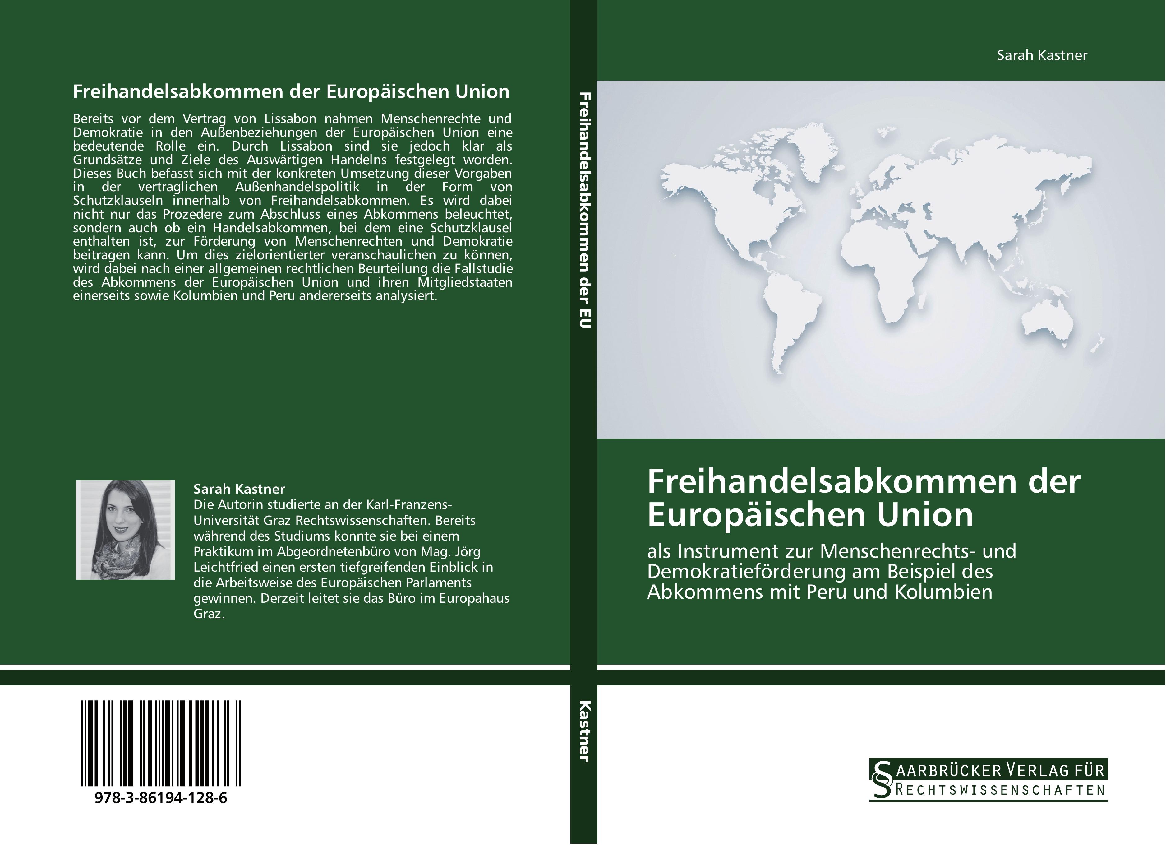Vorderes Coverbild Freihandelsabkommen der Europäischen Union